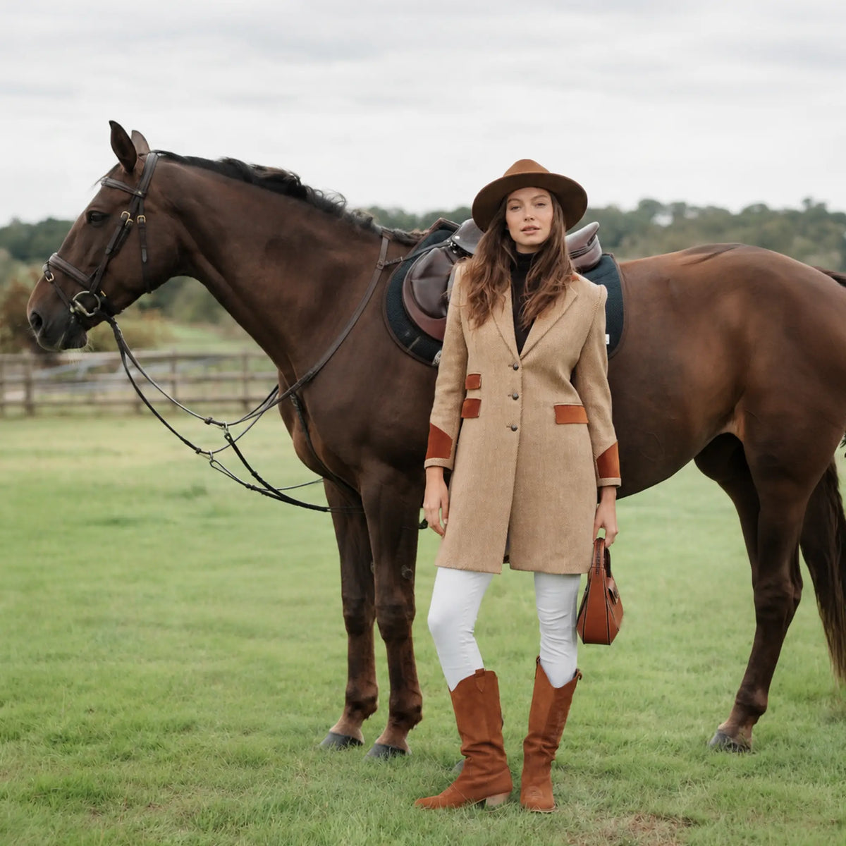 Demelza Camel Wool Coat