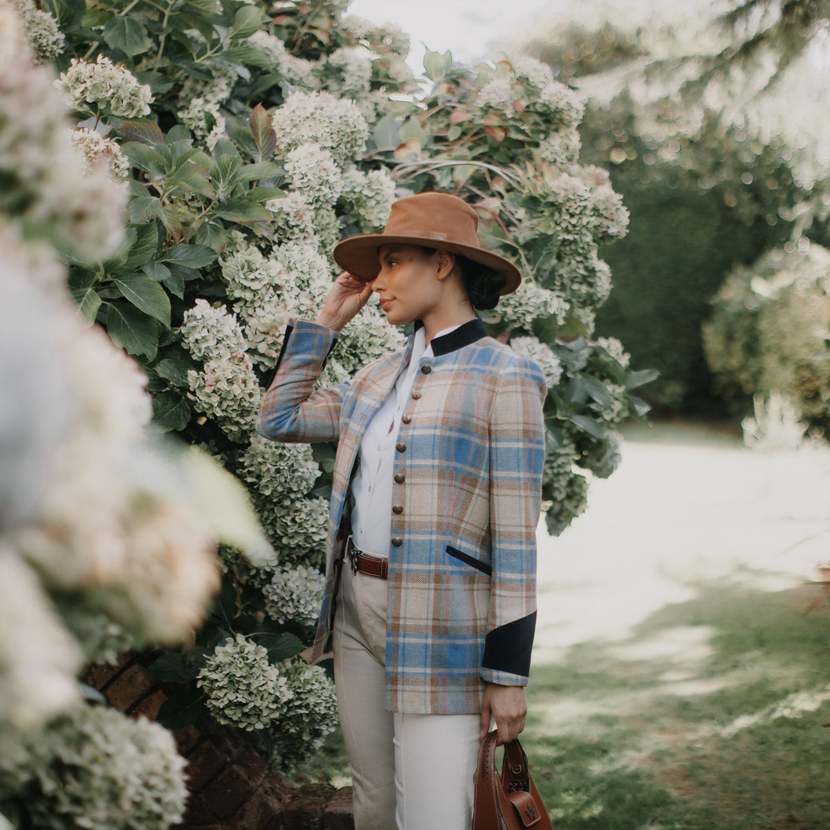 Balmoral Summer Check Wool Jacket
