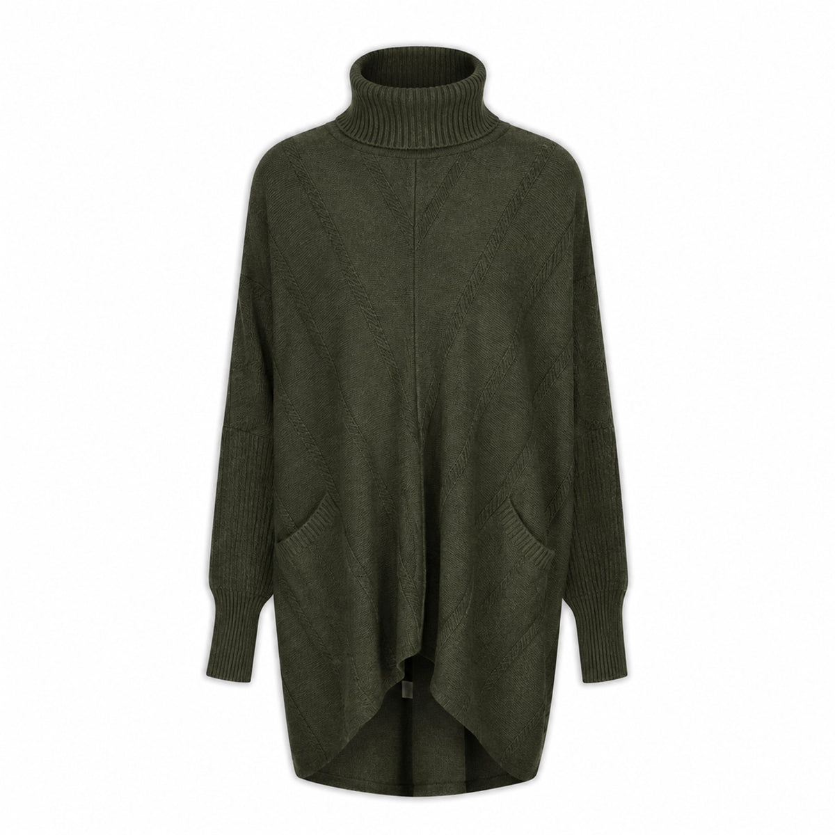 Cable Knit Khaki Jumper