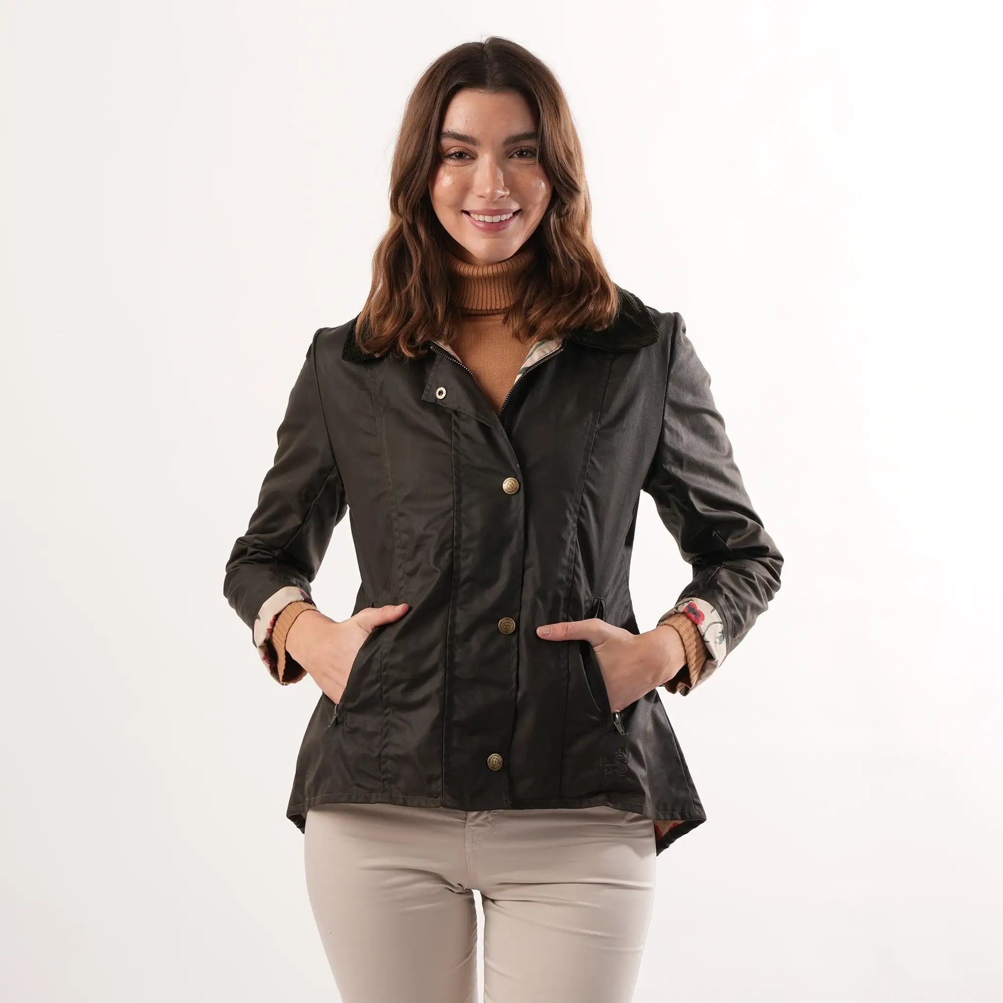 Cambridge Wax Poppy Lined Jacket