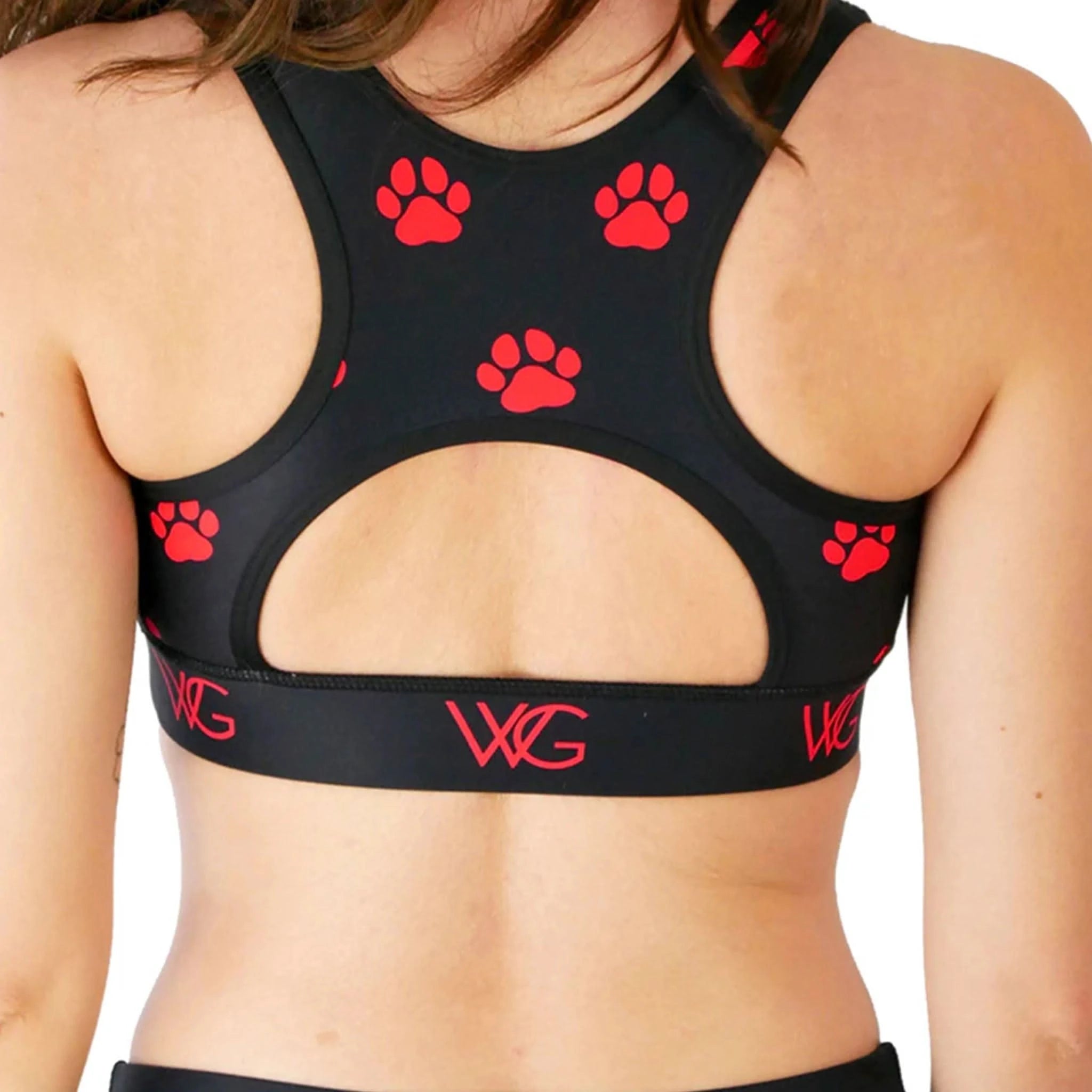 WG Flex Sustainable Paw Print Crop Top - Welligogs