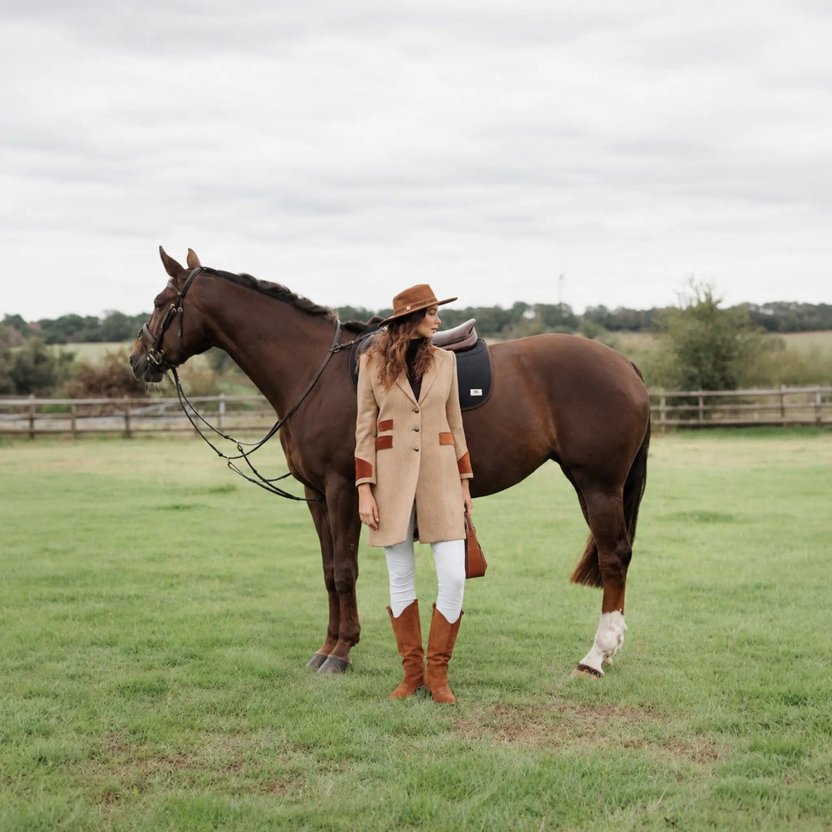 Demelza Camel Wool Coat