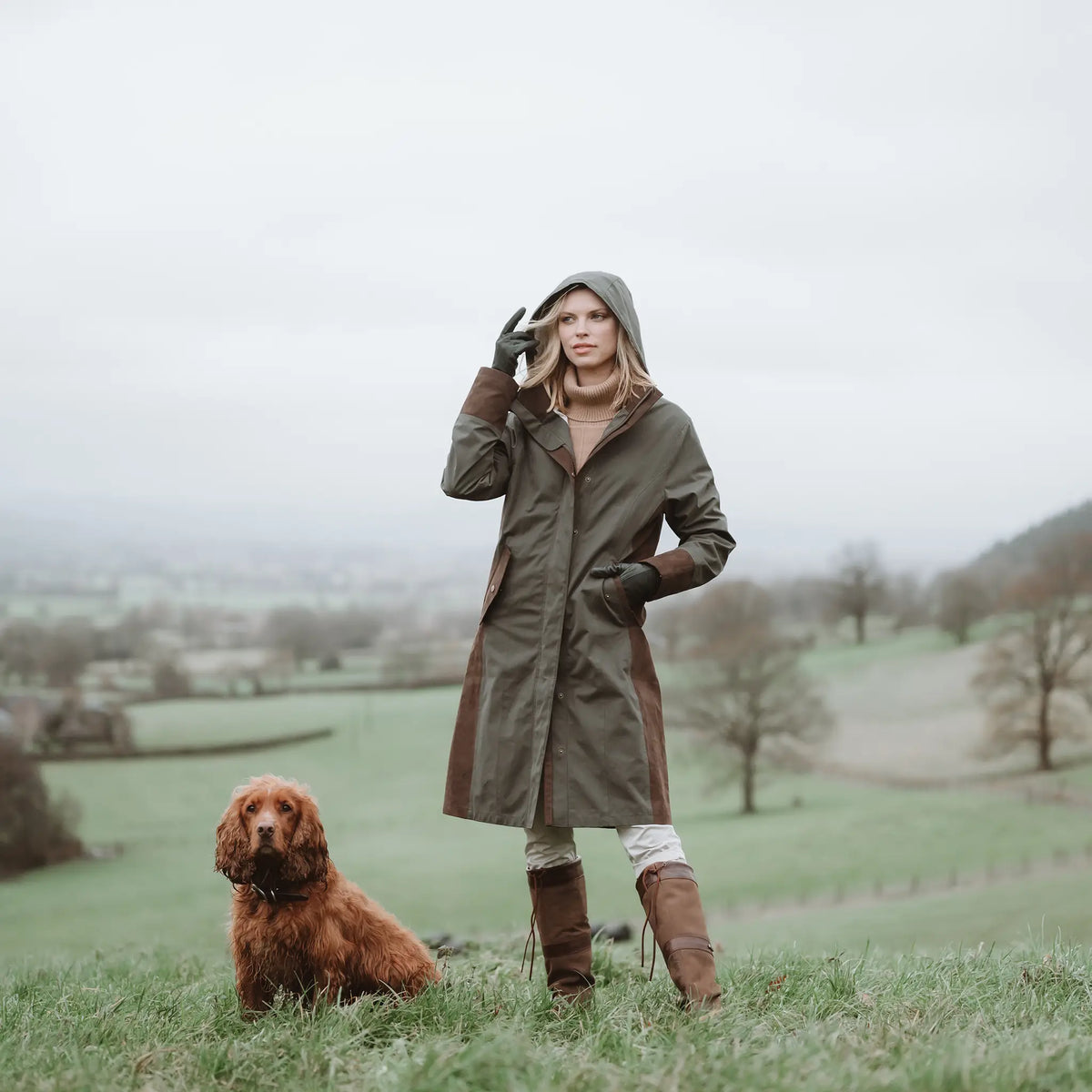 Highgrove Water-Resistant Raincoat