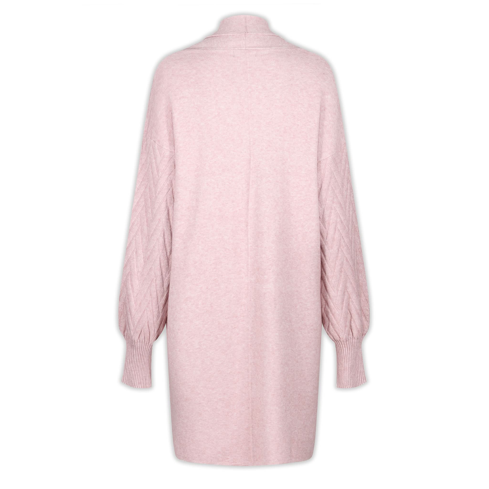 Cable Knit Pink Cardigan - Welligogs
