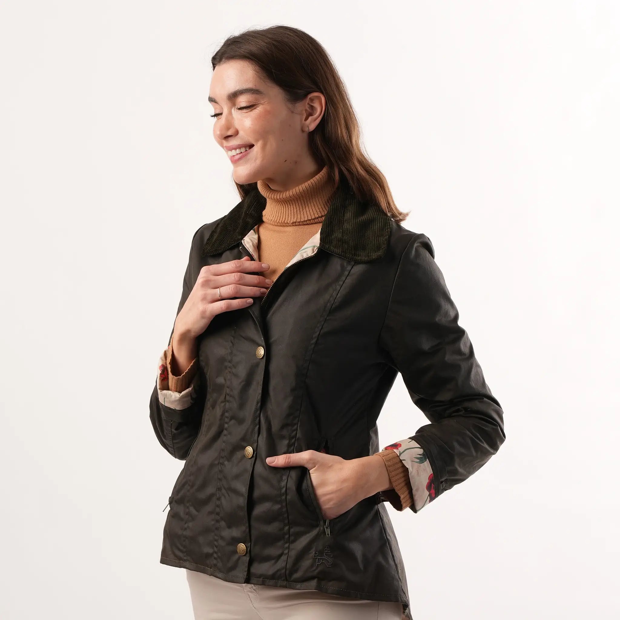 Cambridge Wax Poppy Lined Jacket