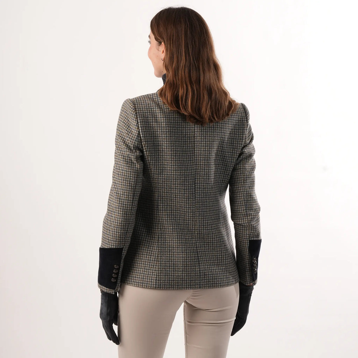 Grantham Midnight Check Wool Jacket