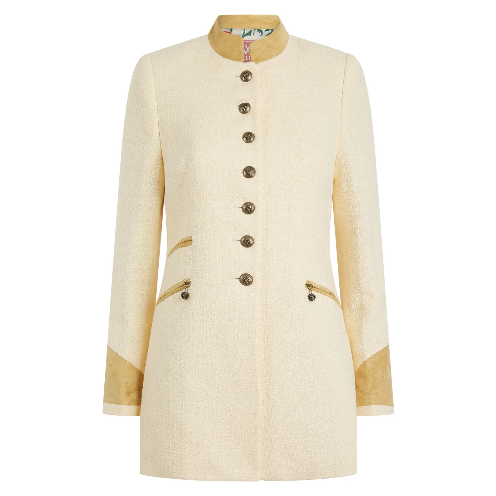 Henley Pale Gold Jacket