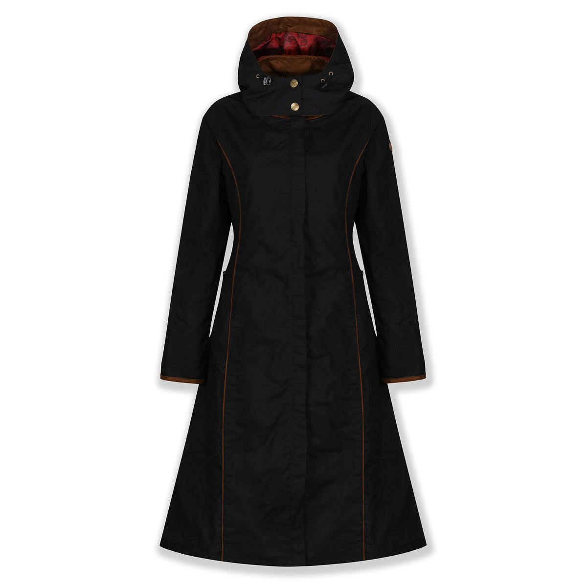 Eleanor Black Waterproof Coat