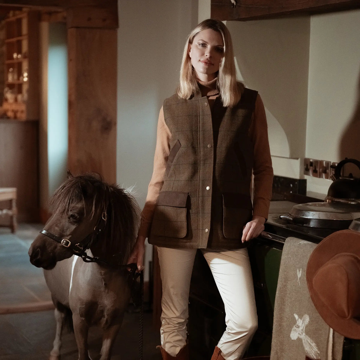 Chatsworth Womens Wool Gilet