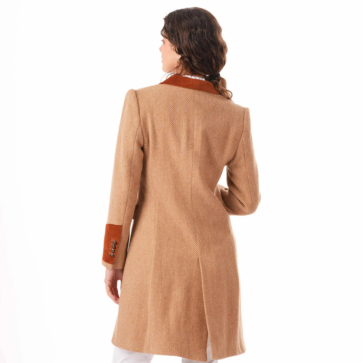 Demelza Camel Wool Coat