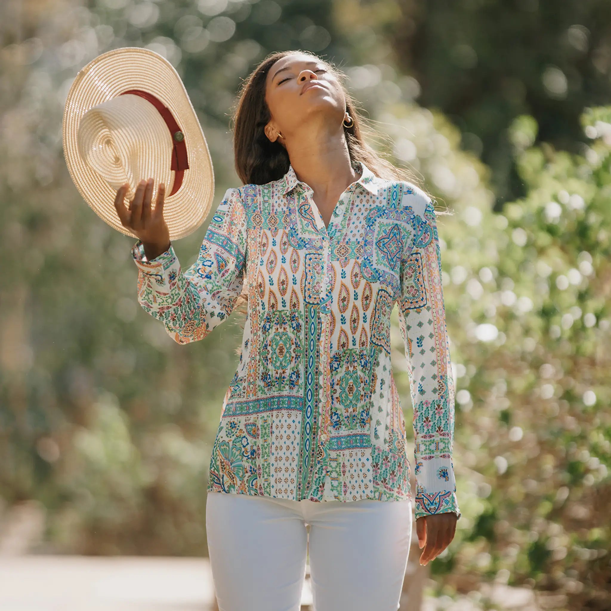 Amelia Pleated Blouse - Welligogs