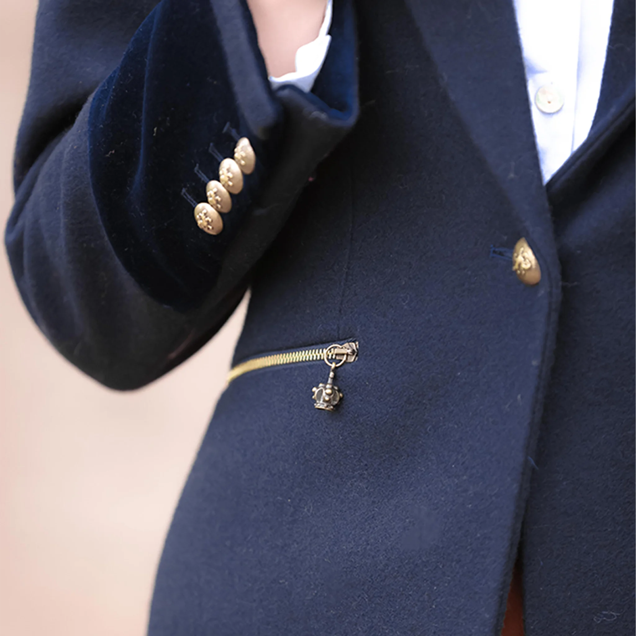 Alice Navy Blazer - Welligogs