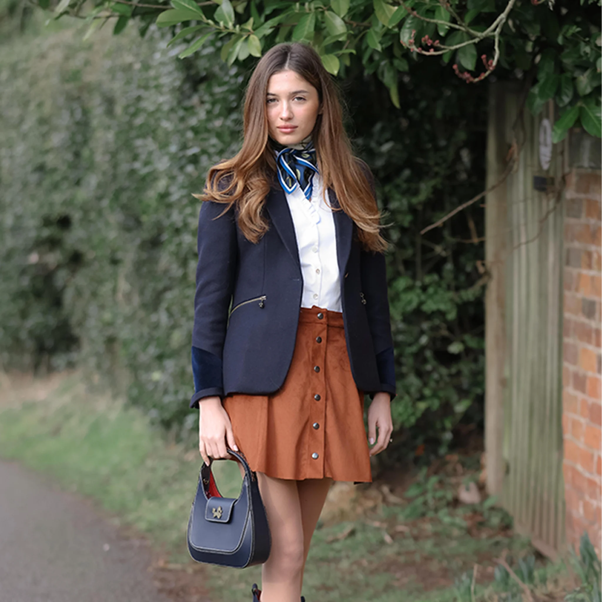 Alice Navy Blazer - Welligogs