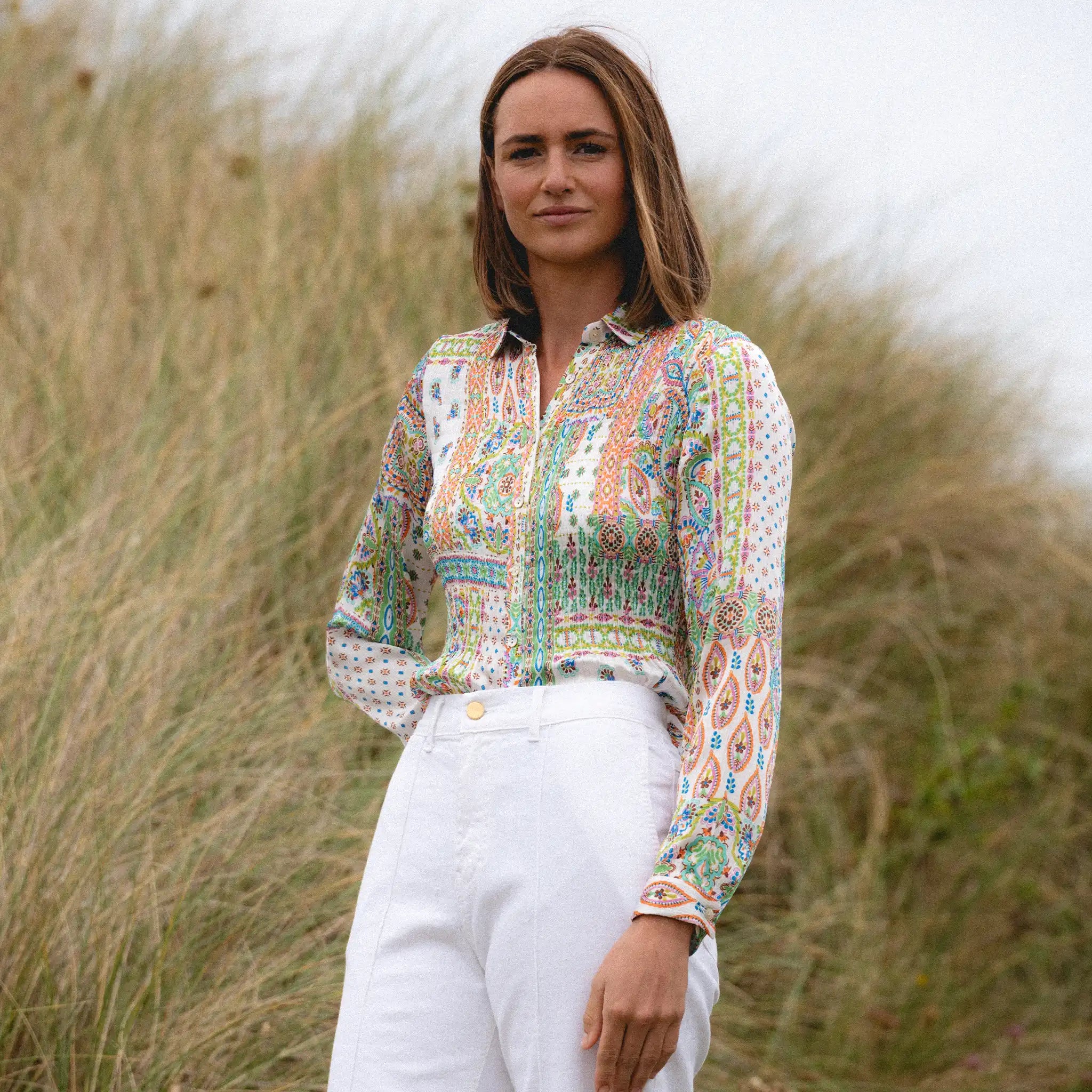 Amelia Pleated Blouse - Welligogs