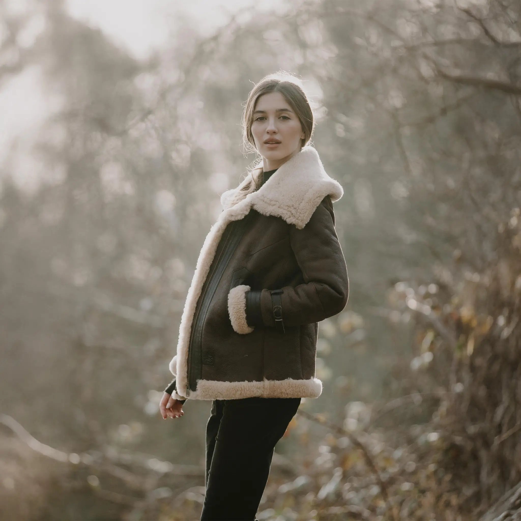 Aviator Sheepskin Jacket - Welligogs