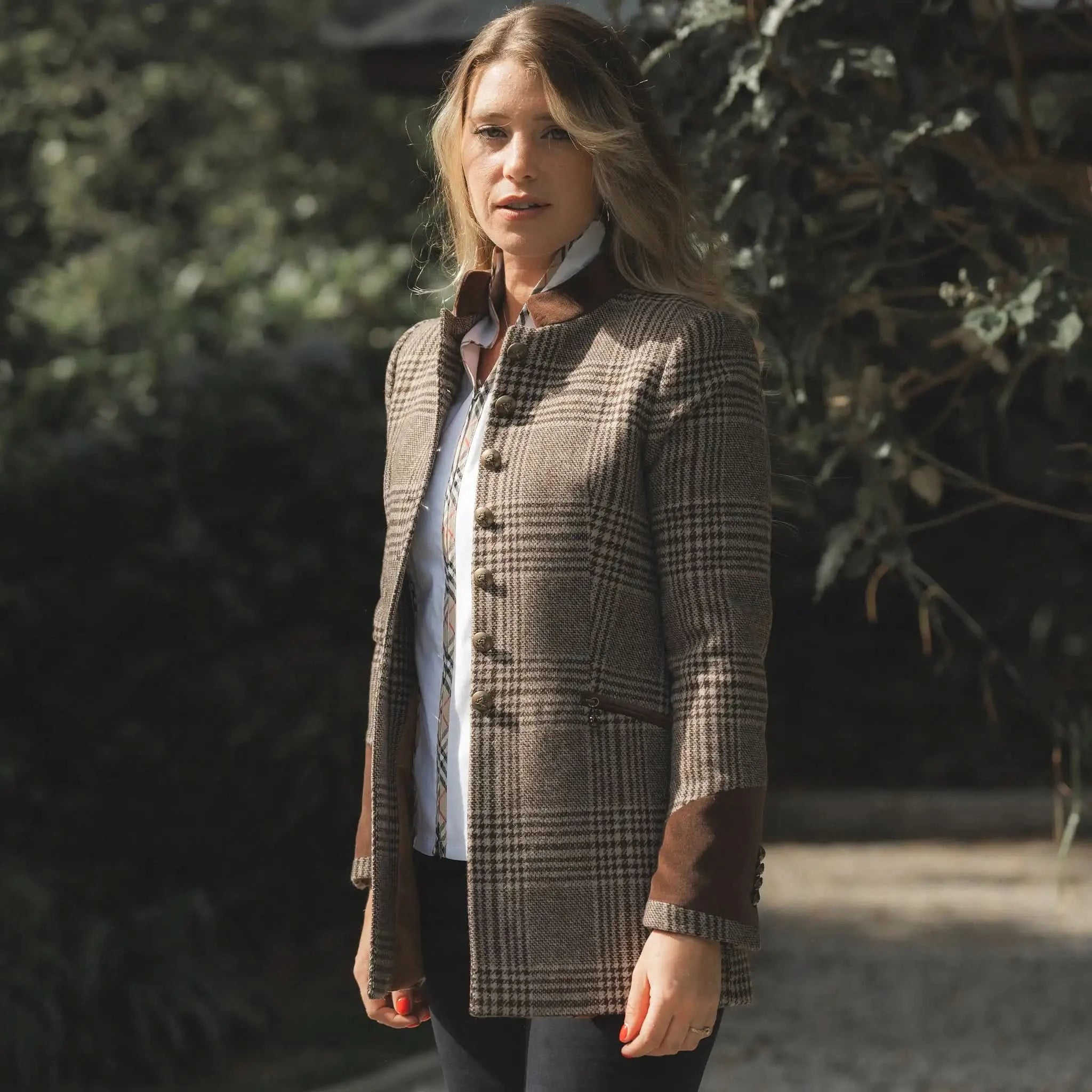 Balmoral Brown Tailored Jacket - Welligogs