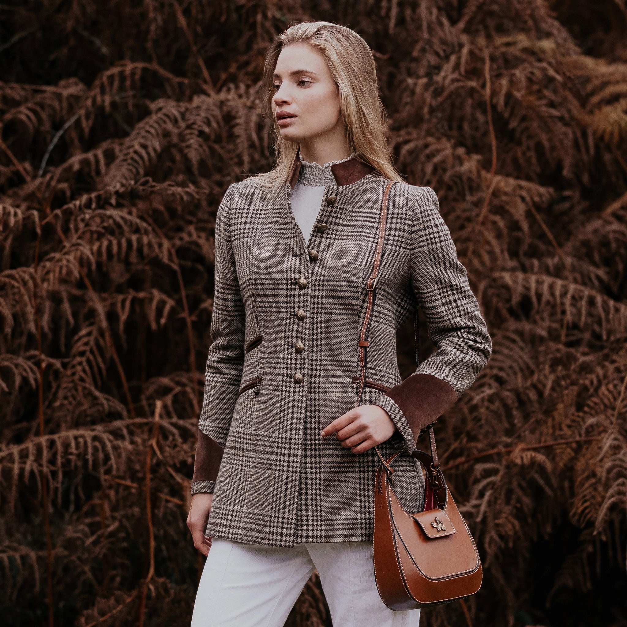 Balmoral Brown Tailored Jacket - Welligogs