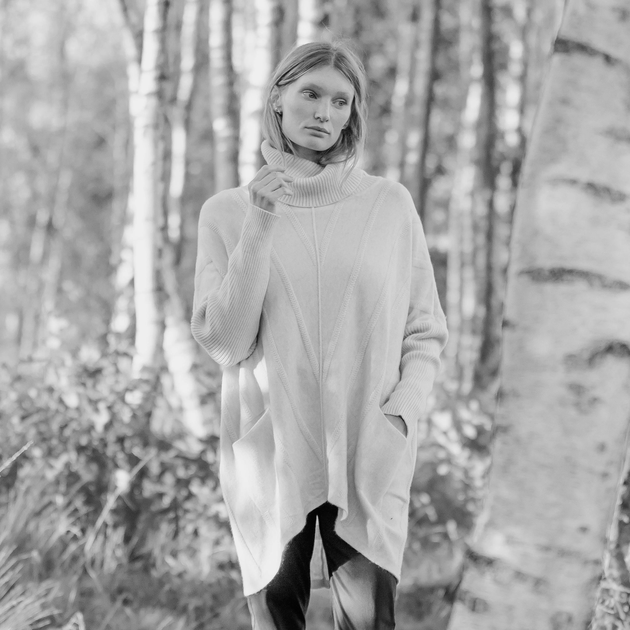 Cable Knit Khaki Jumper - Welligogs