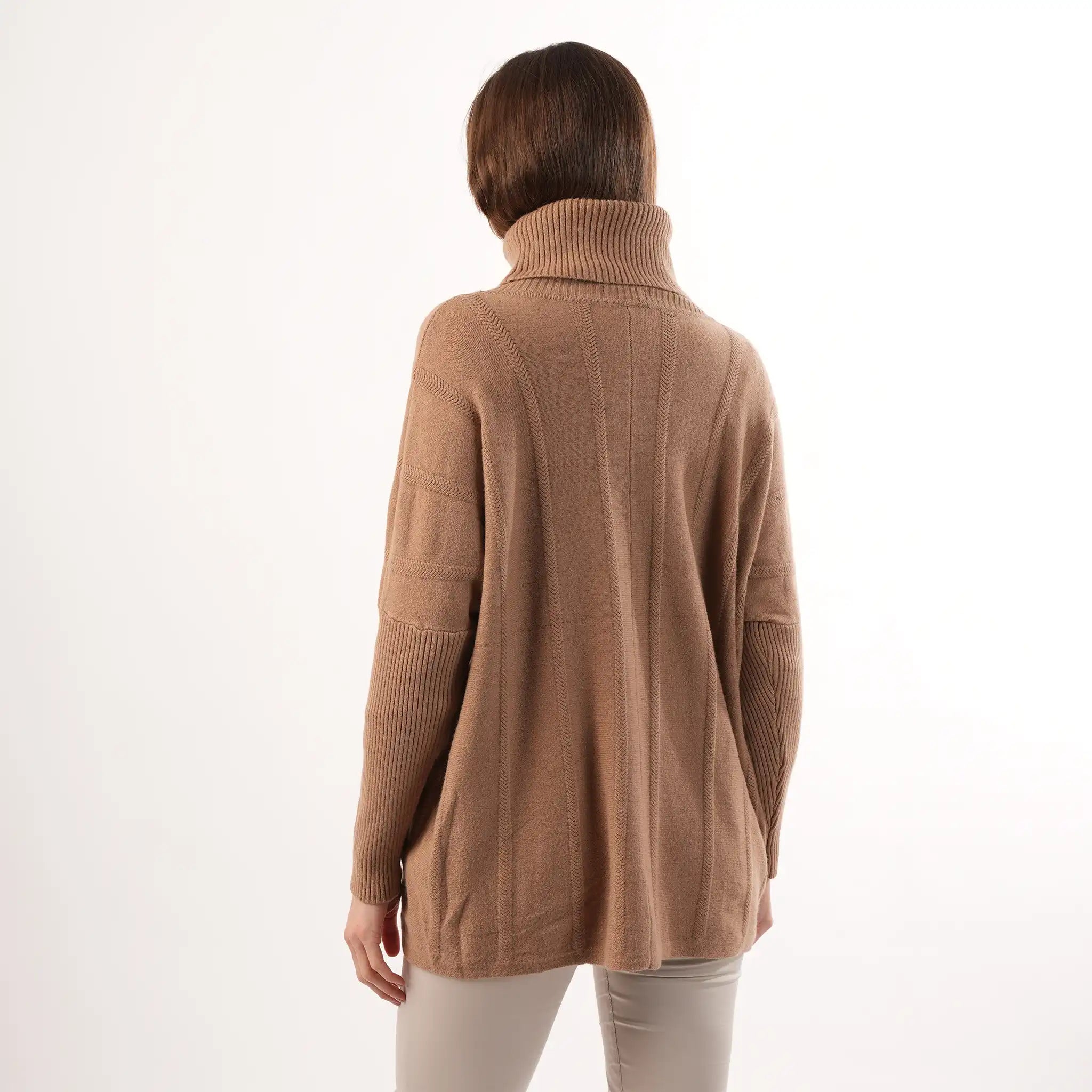 Cable Knit Camel Jumper