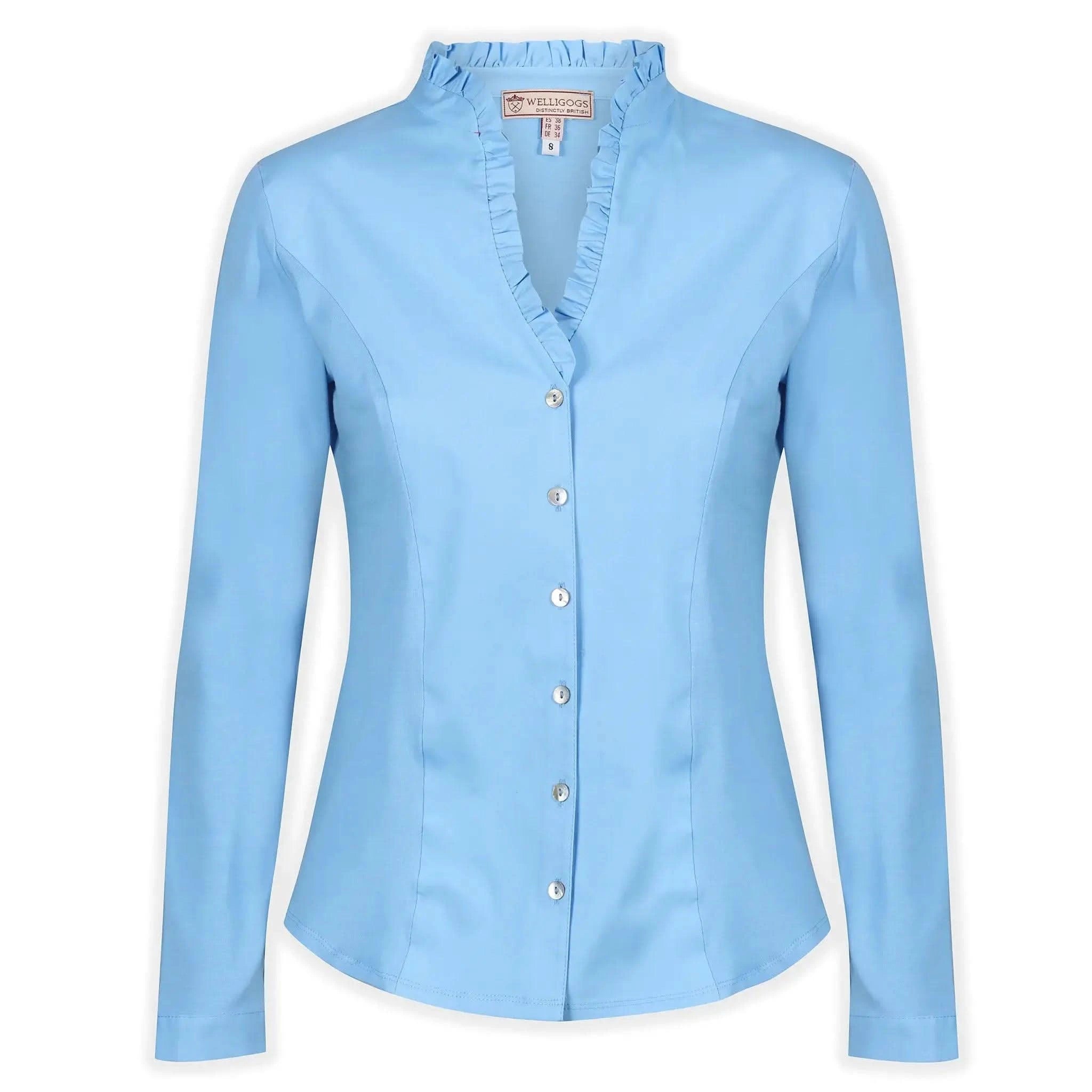 Cassandra Maya Blue Shirt - Welligogs
