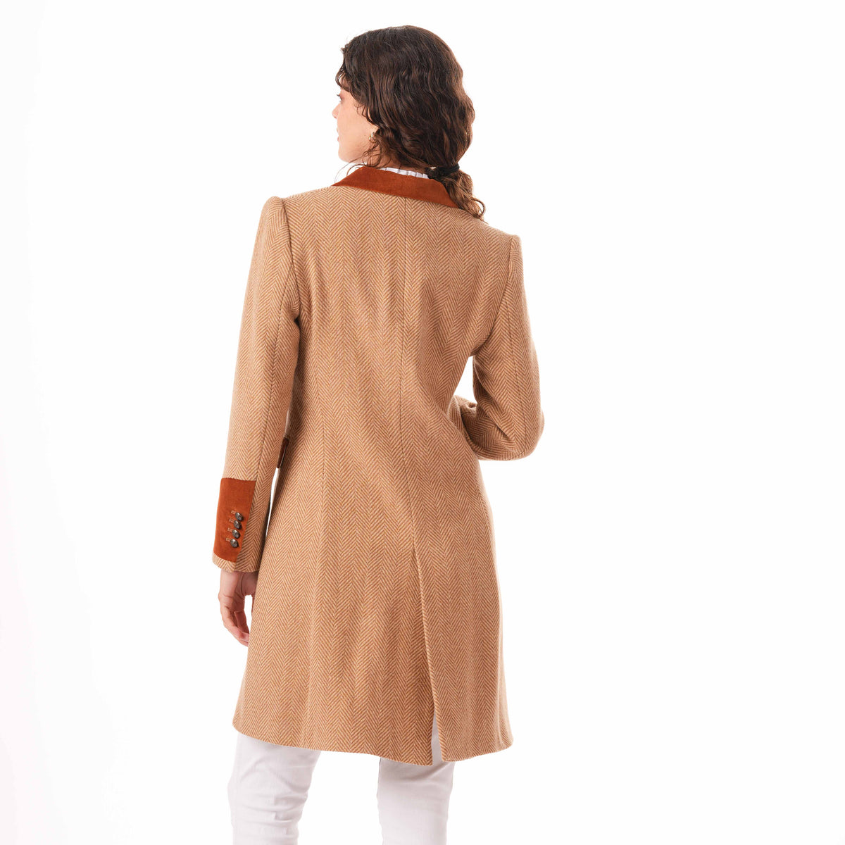 Demelza Camel Wool Coat