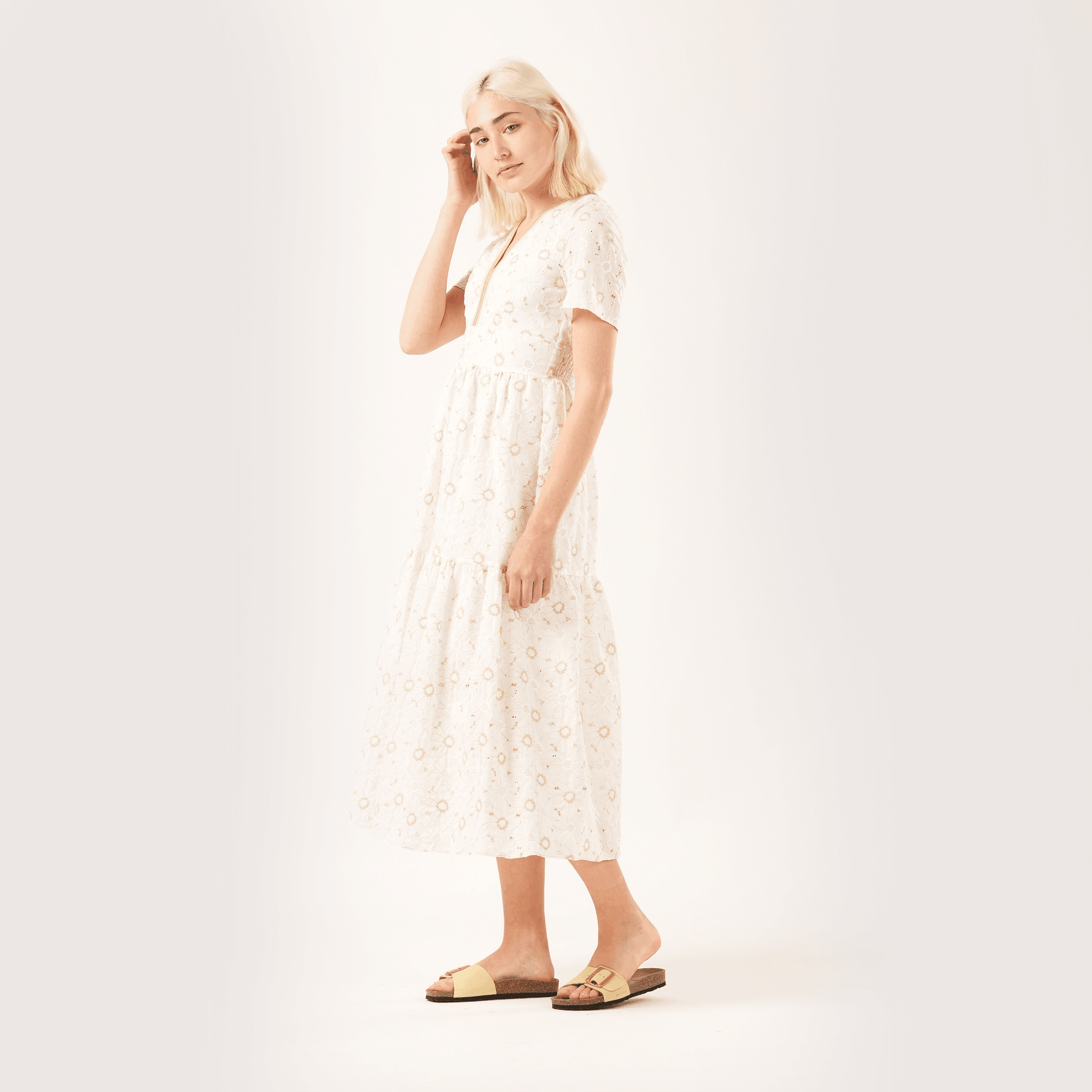 Daphne Ivory Dress - Welligogs