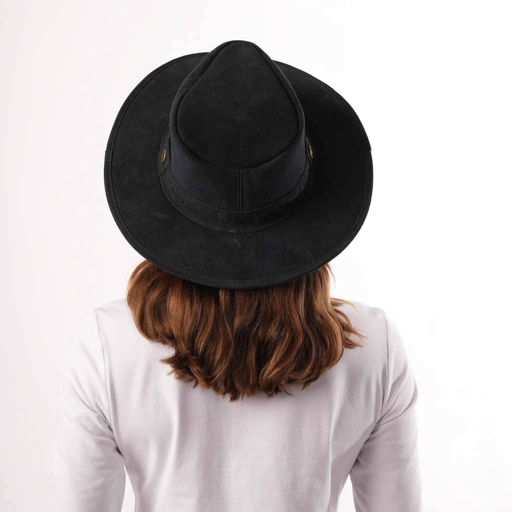 Jesse Suede Navy Hat