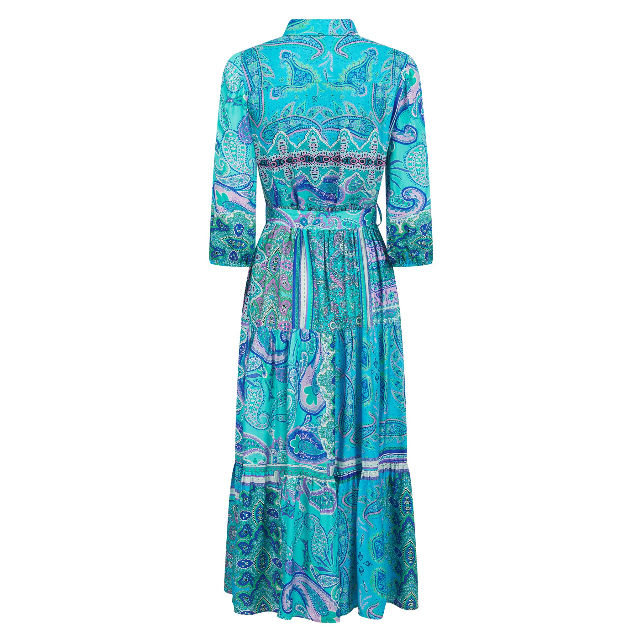 Josephine Turquoise Dress - Welligogs