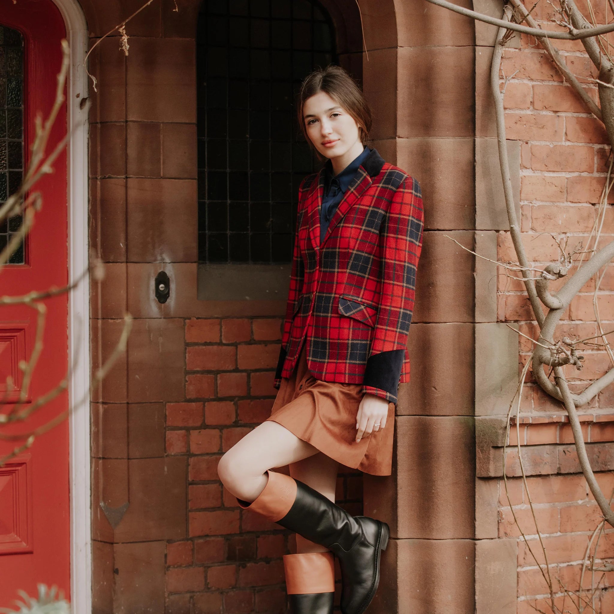 Margaux Check Jacket - Welligogs