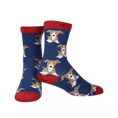 Men's Bamboo Puppy Socks - Welligogs