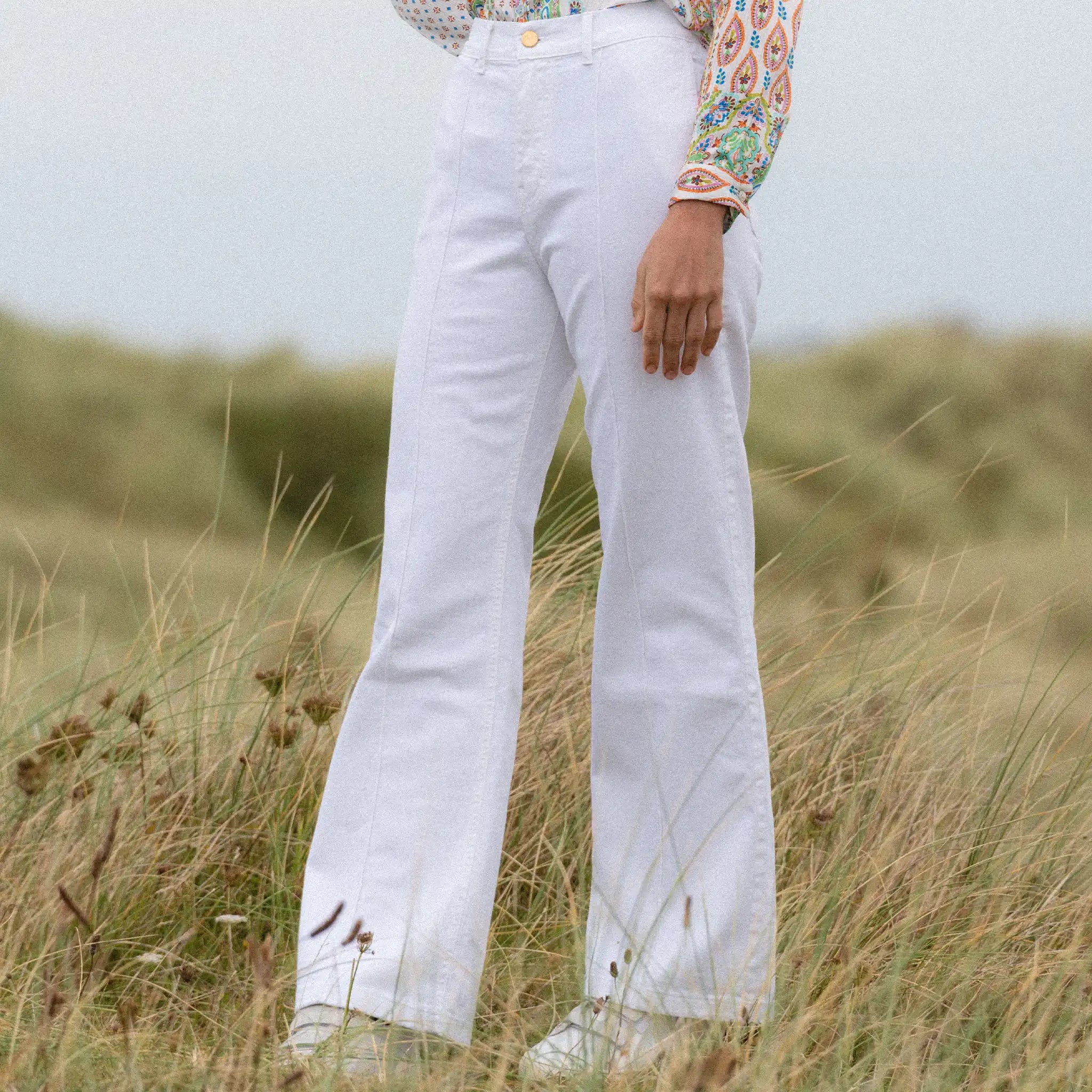 Nina Wheat High Waisted Jeans - Welligogs