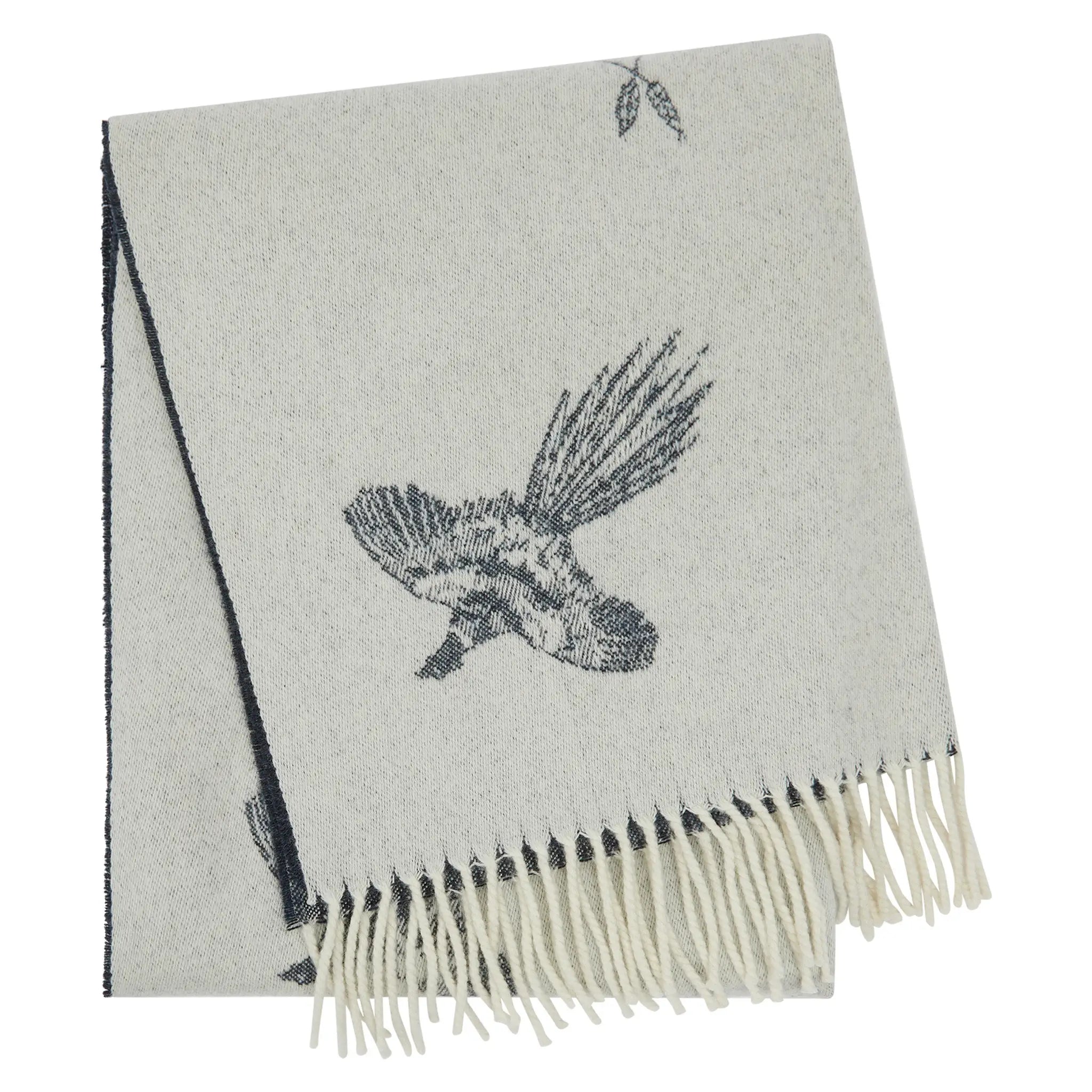 Alaskan Pheasant Navy Scarf