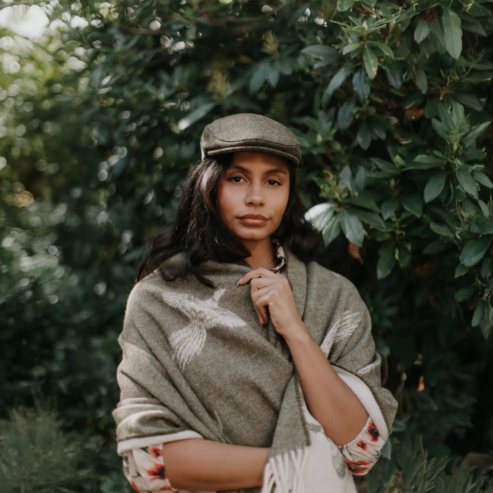 Alaskan Pheasant Green Scarf - Welligogs