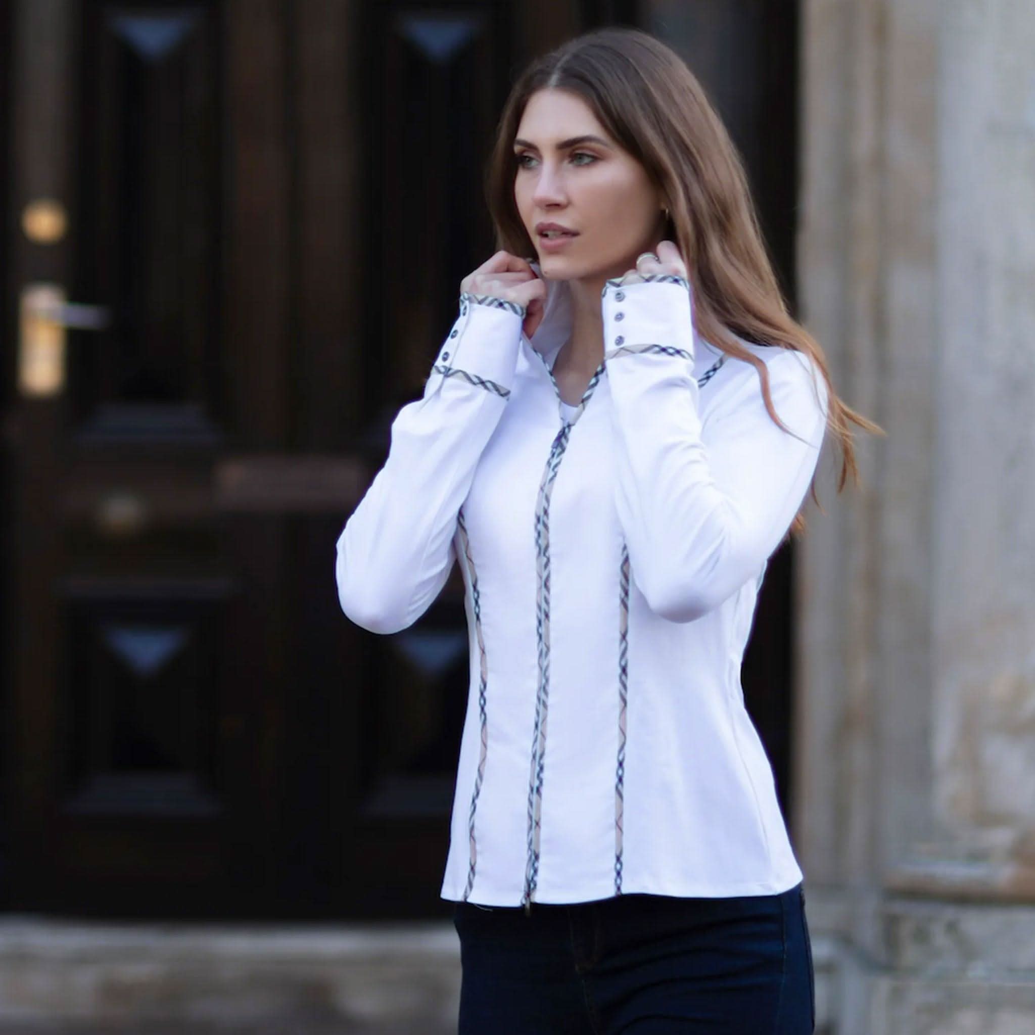 Phoebe Burgundy Shirt - Welligogs