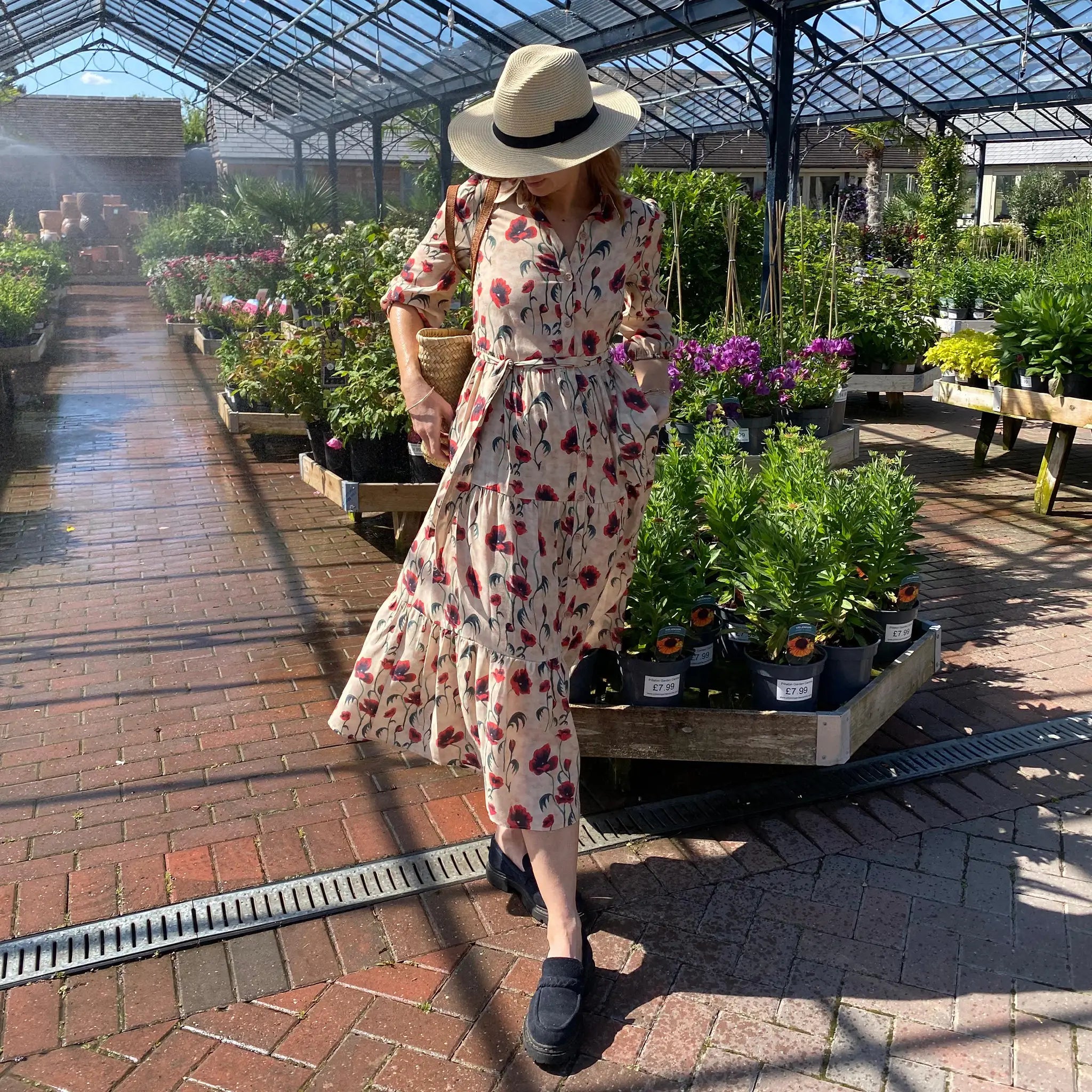 Josephine Poppy Dress