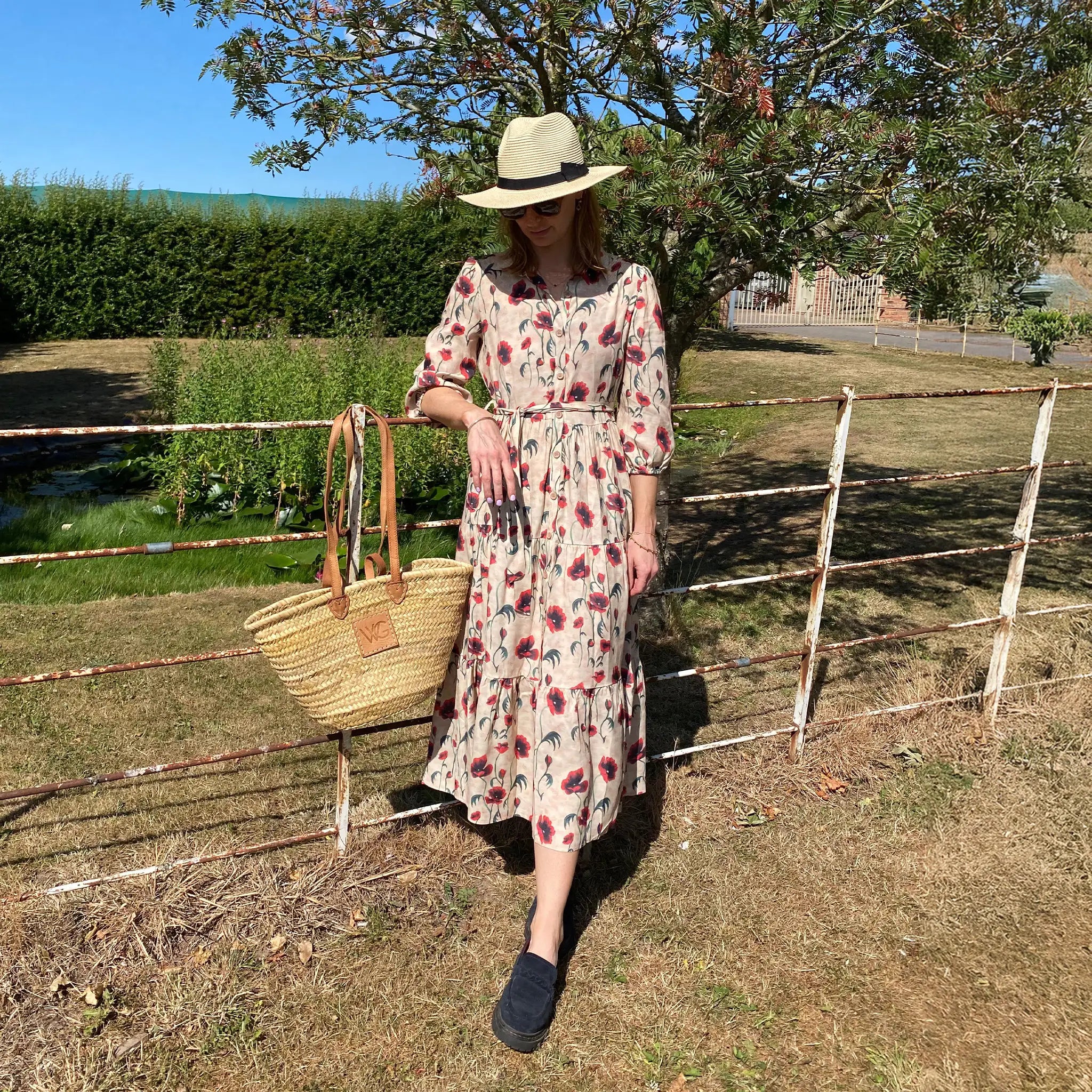 Josephine Poppy Dress - Welligogs