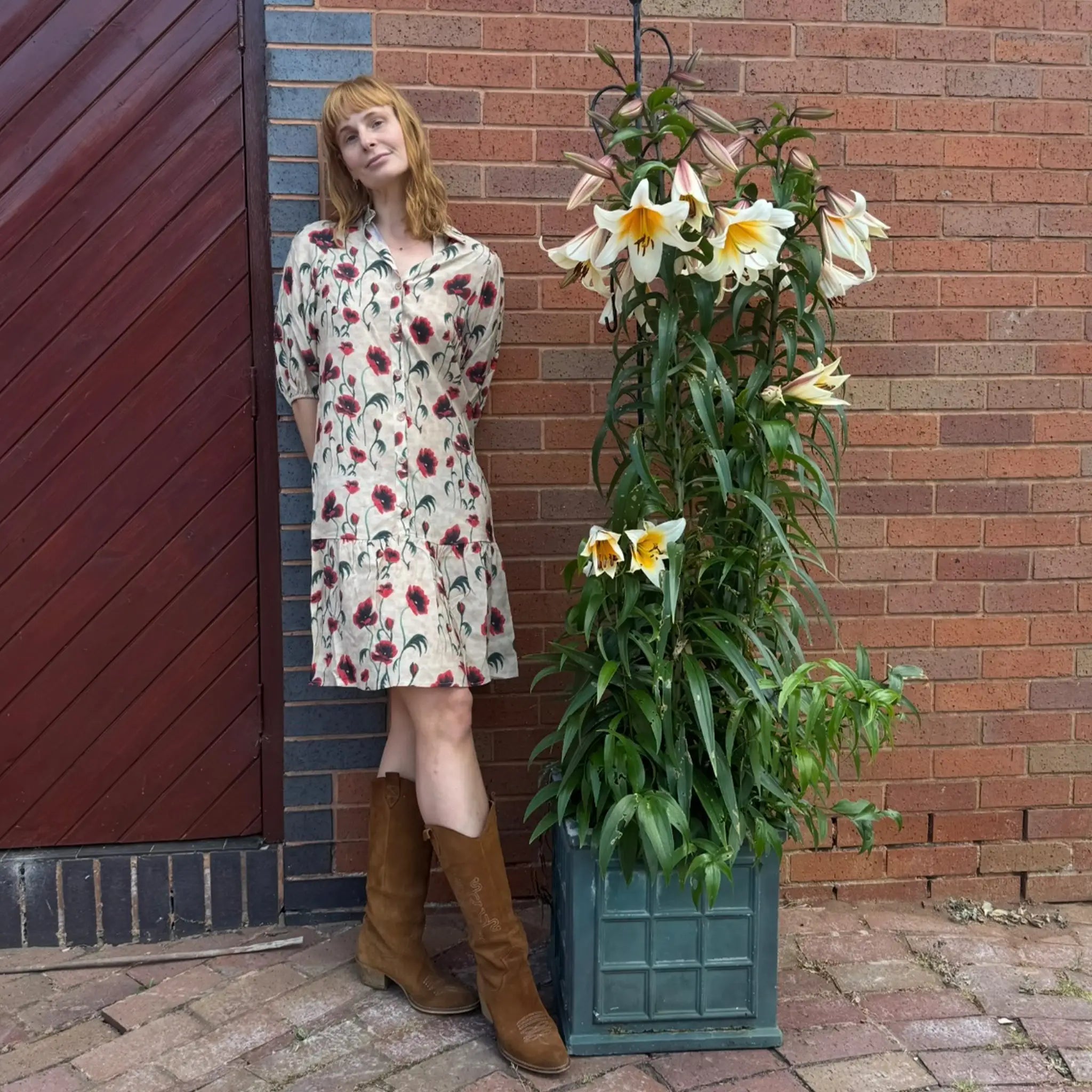 Zuri Poppy Dress