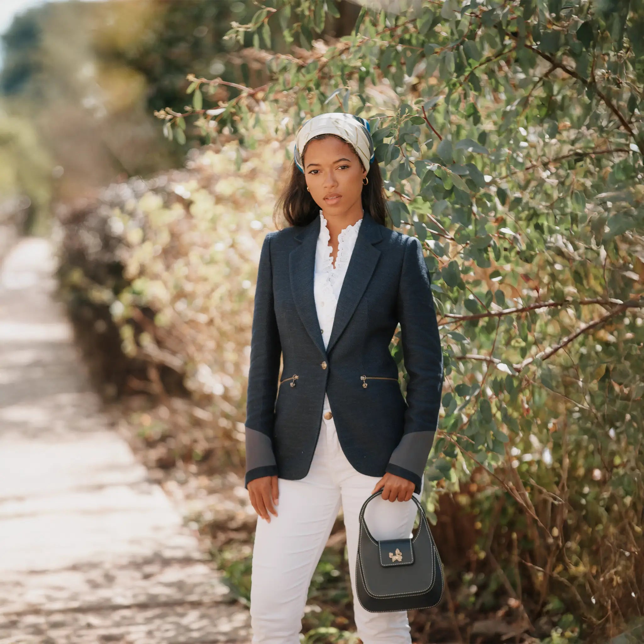 Positano Navy Jacket - Welligogs