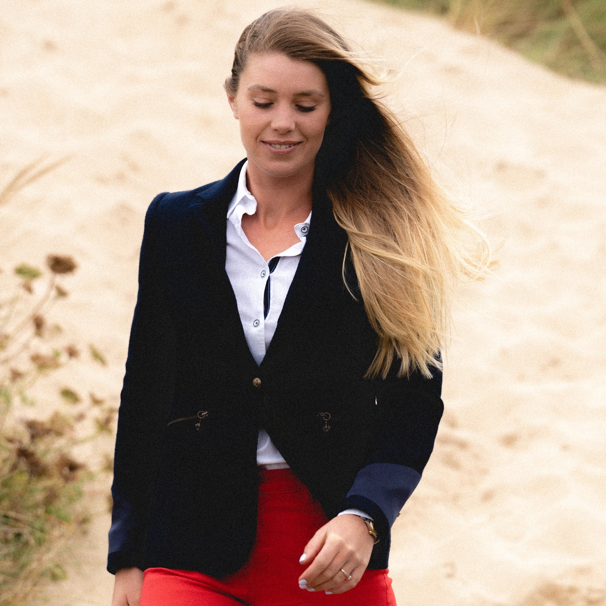 Positano Navy Jacket - Welligogs