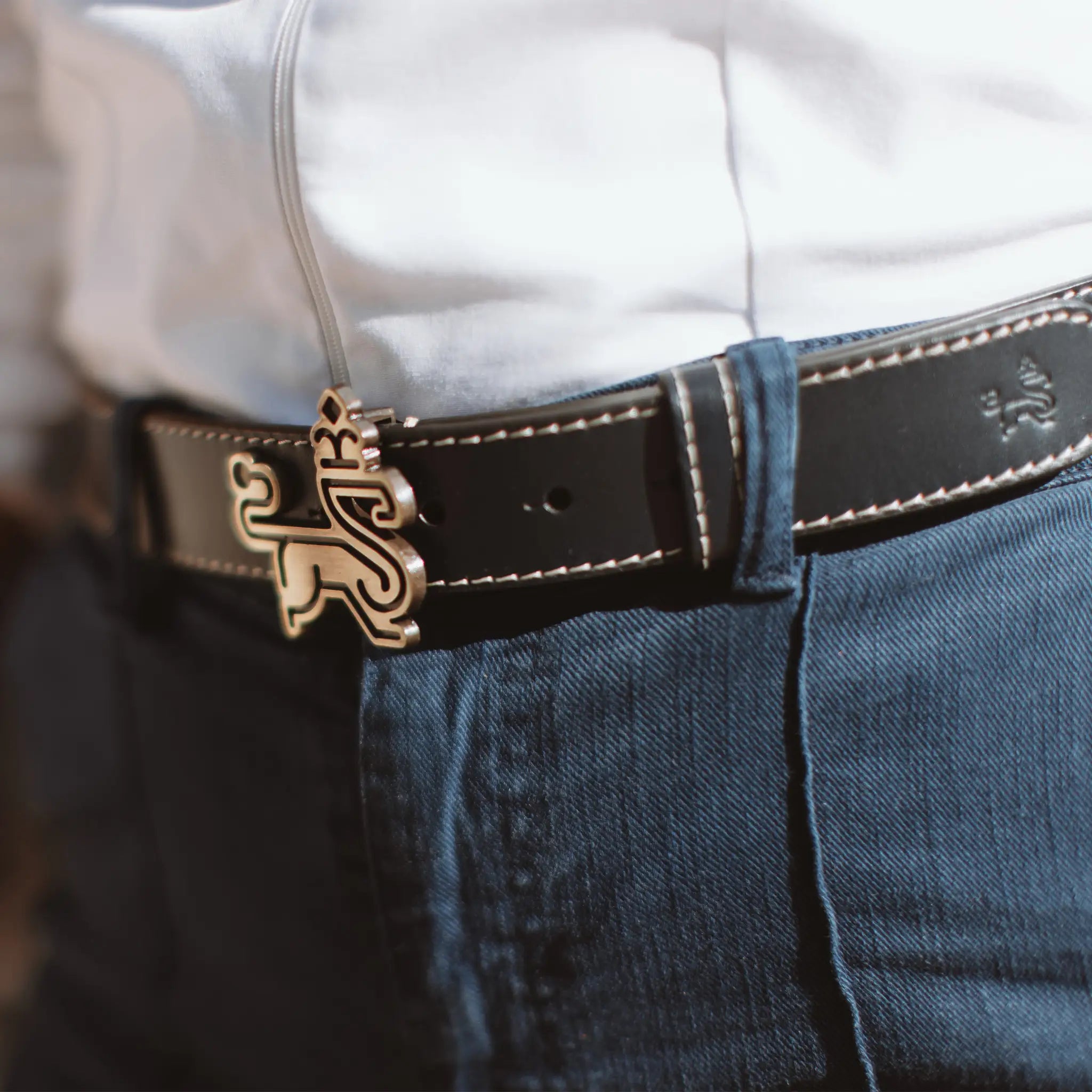 Lion Navy Belt - Welligogs
