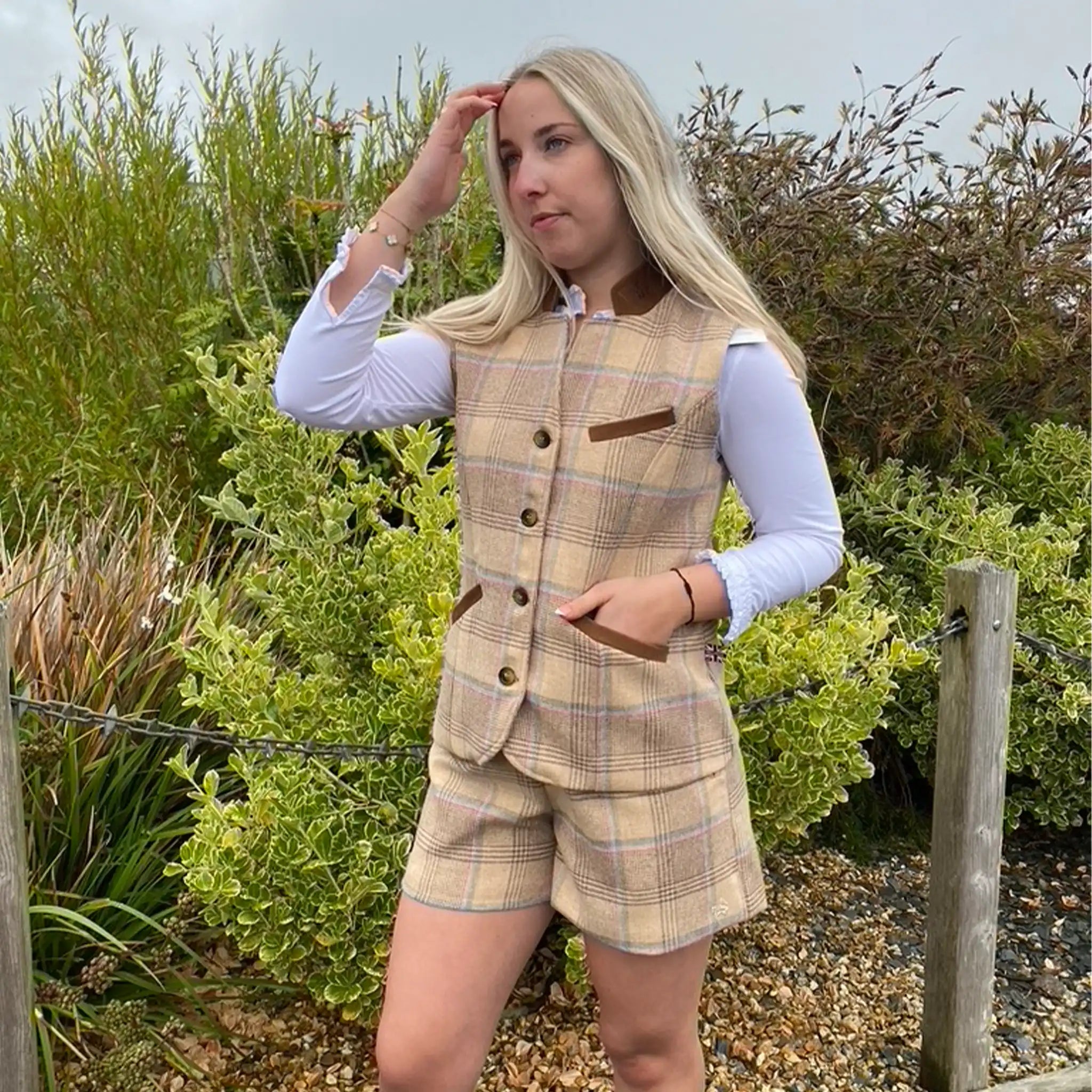 Bella Wheat Shorts