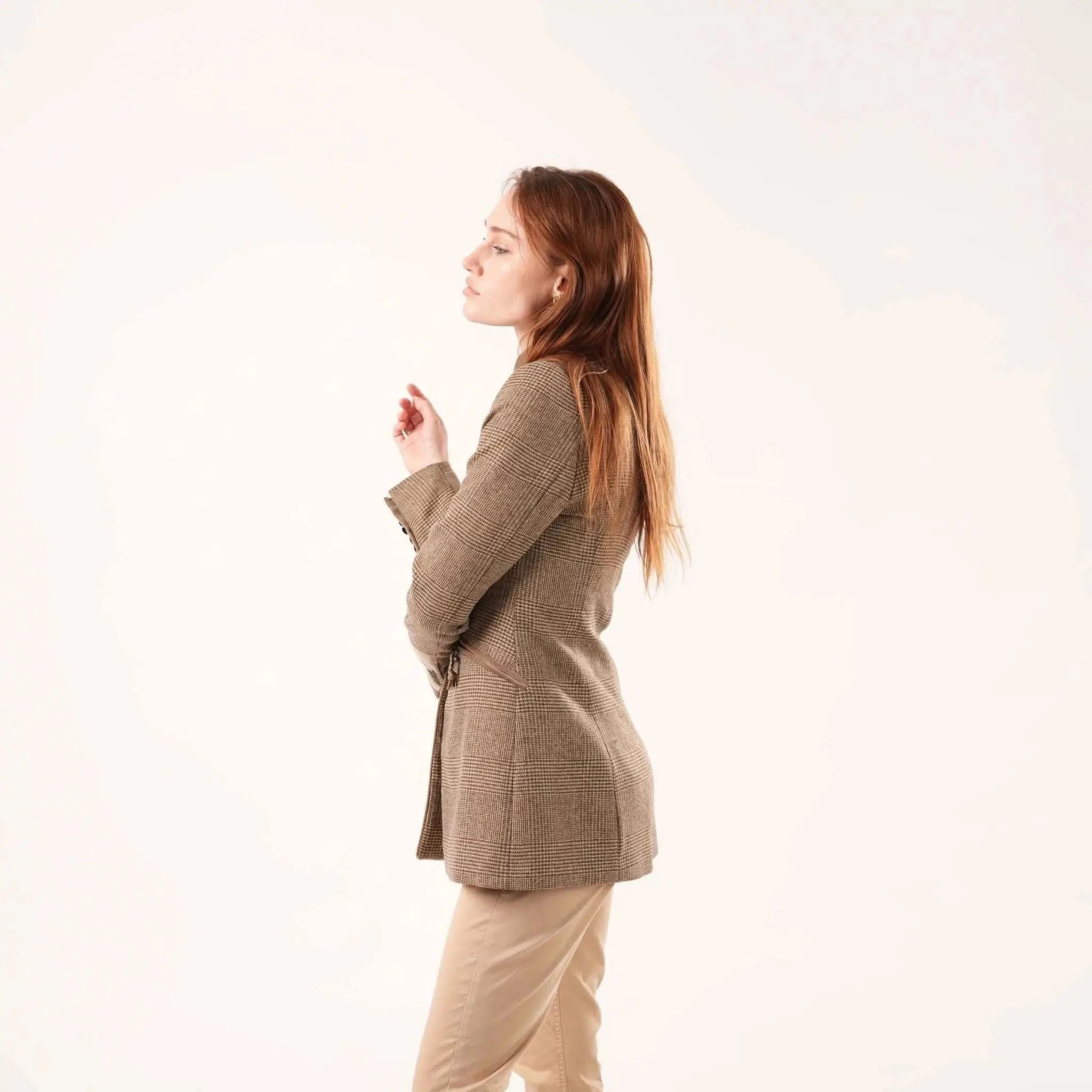 Balmoral Mocha Tailored Jacket - Welligogs
