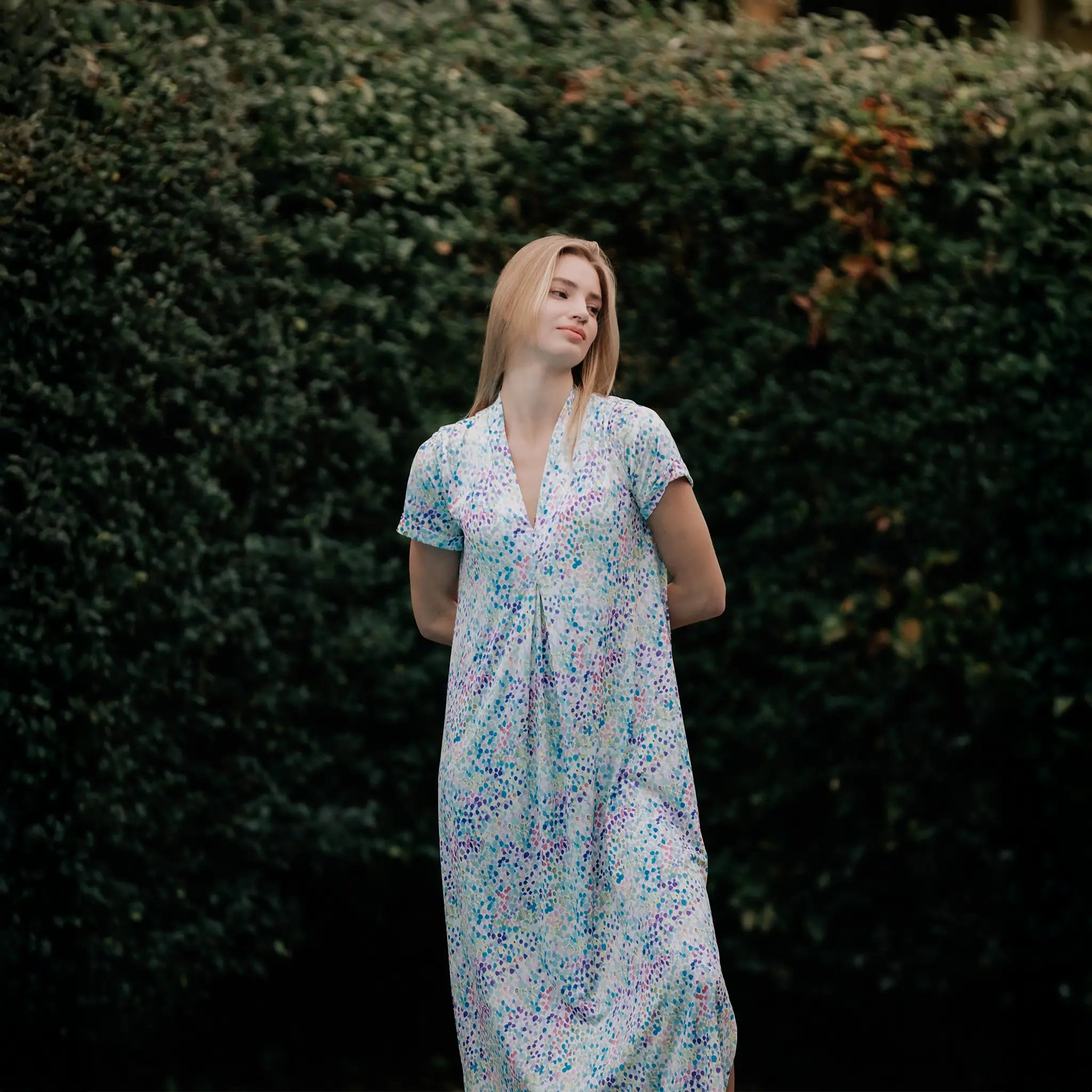 Santorini Aqua Dress - Welligogs