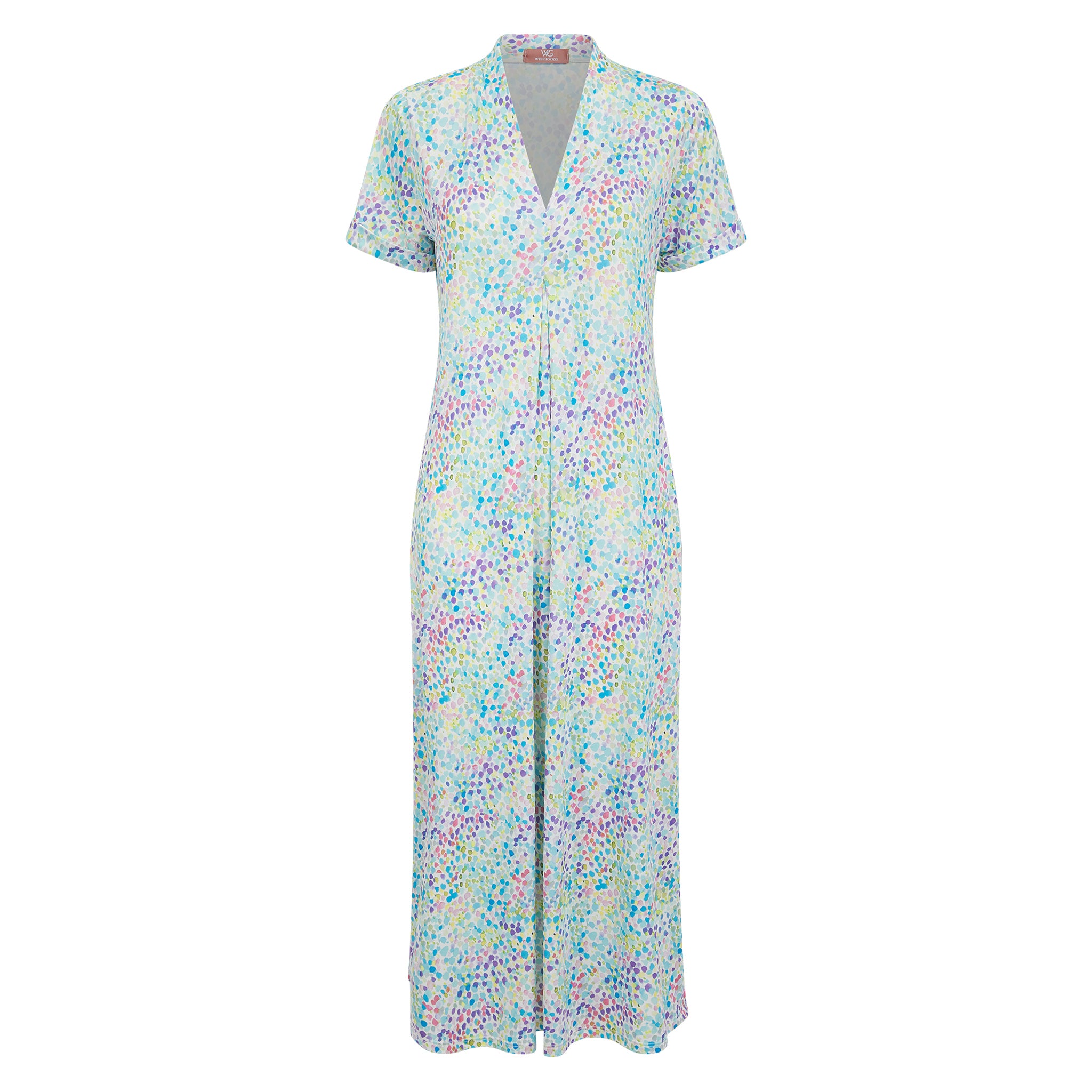 Santorini Aqua Dress - Welligogs