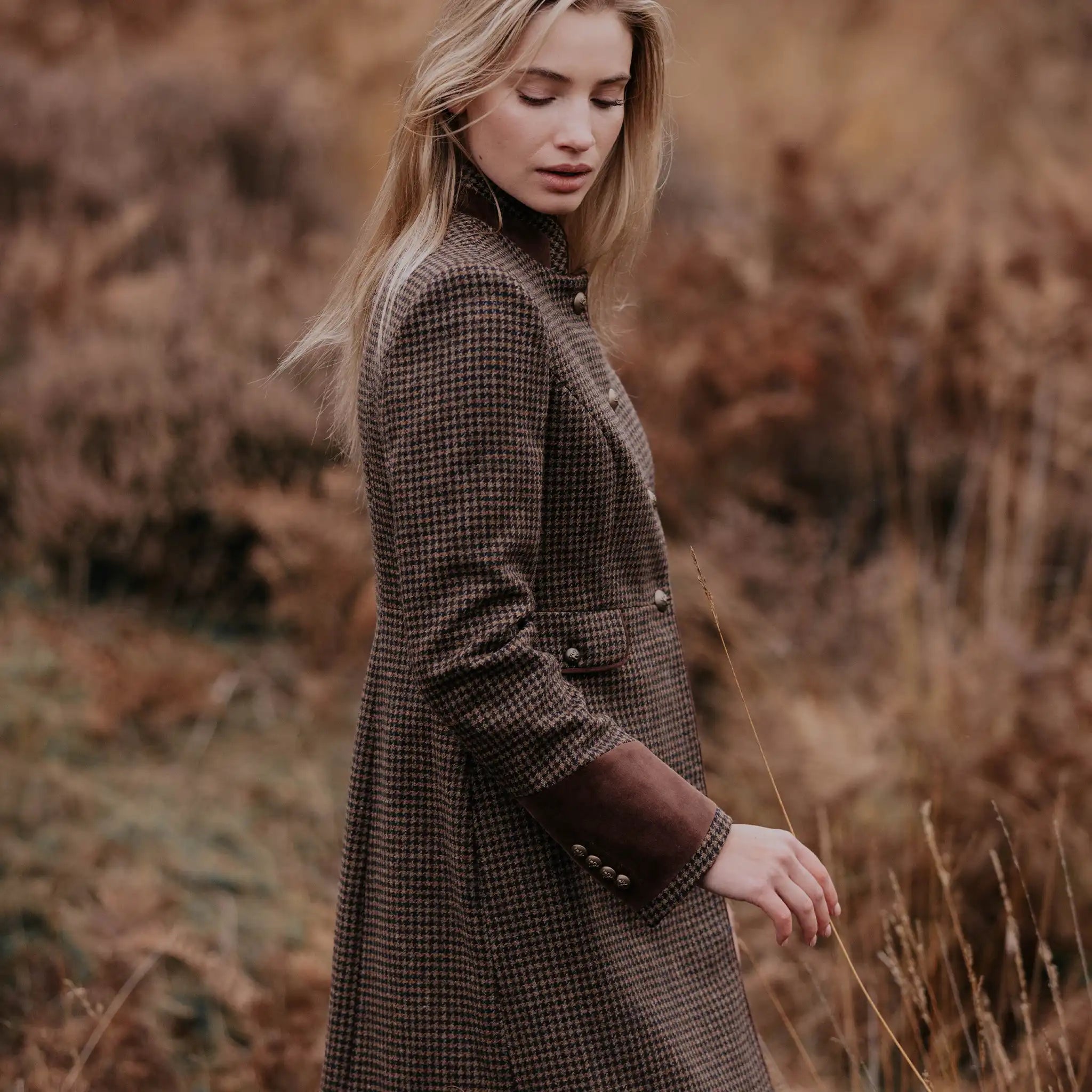 Savannah Pecan Wool Coat - Welligogs