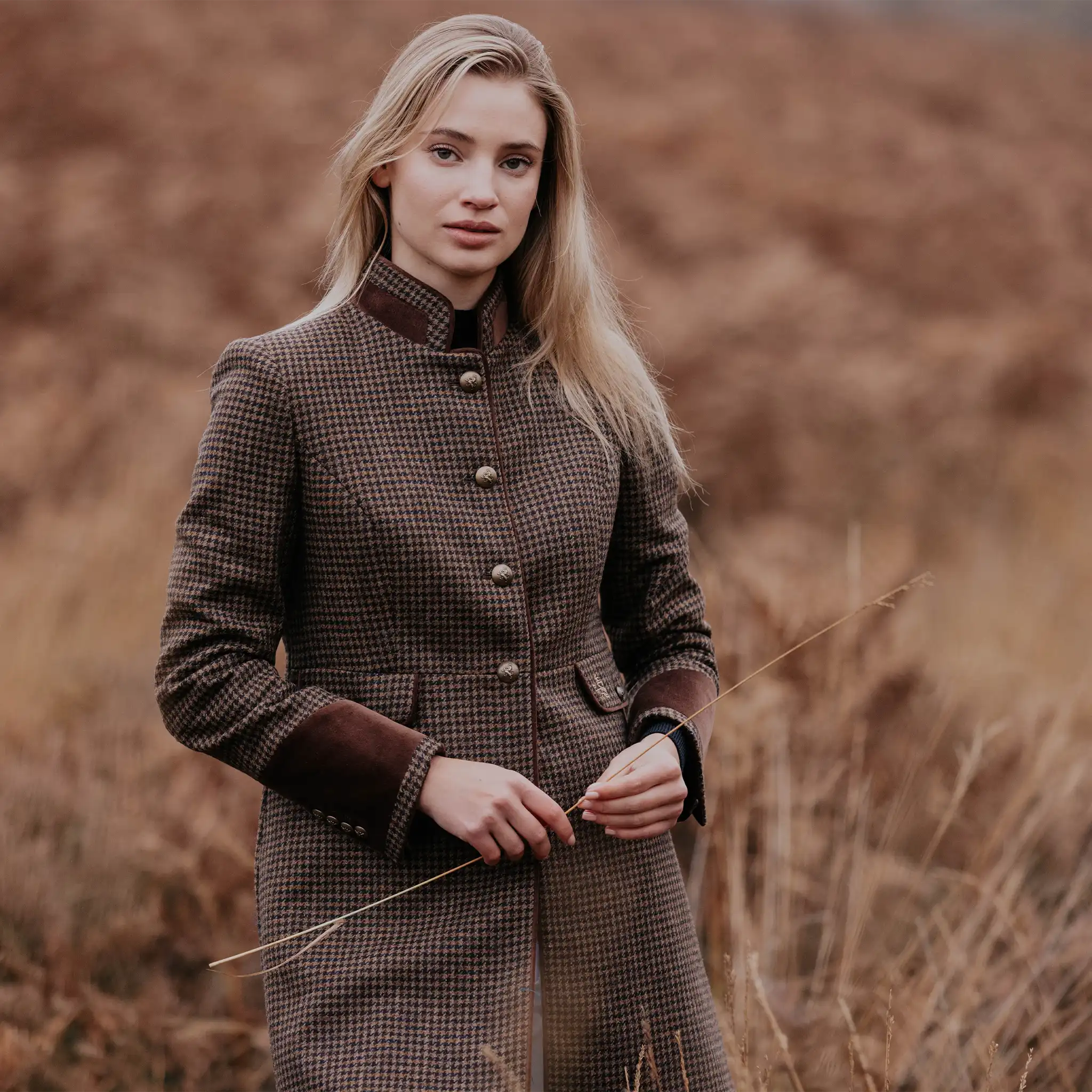 Savannah Pecan Wool Coat - Welligogs