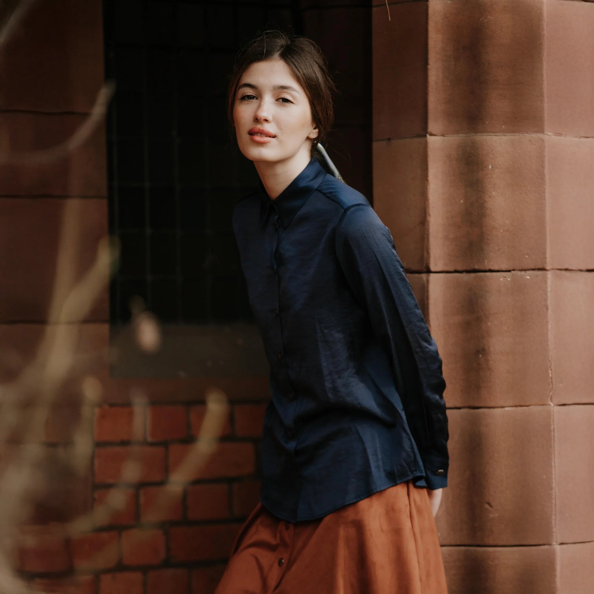 Selsey Navy Blouse - Welligogs