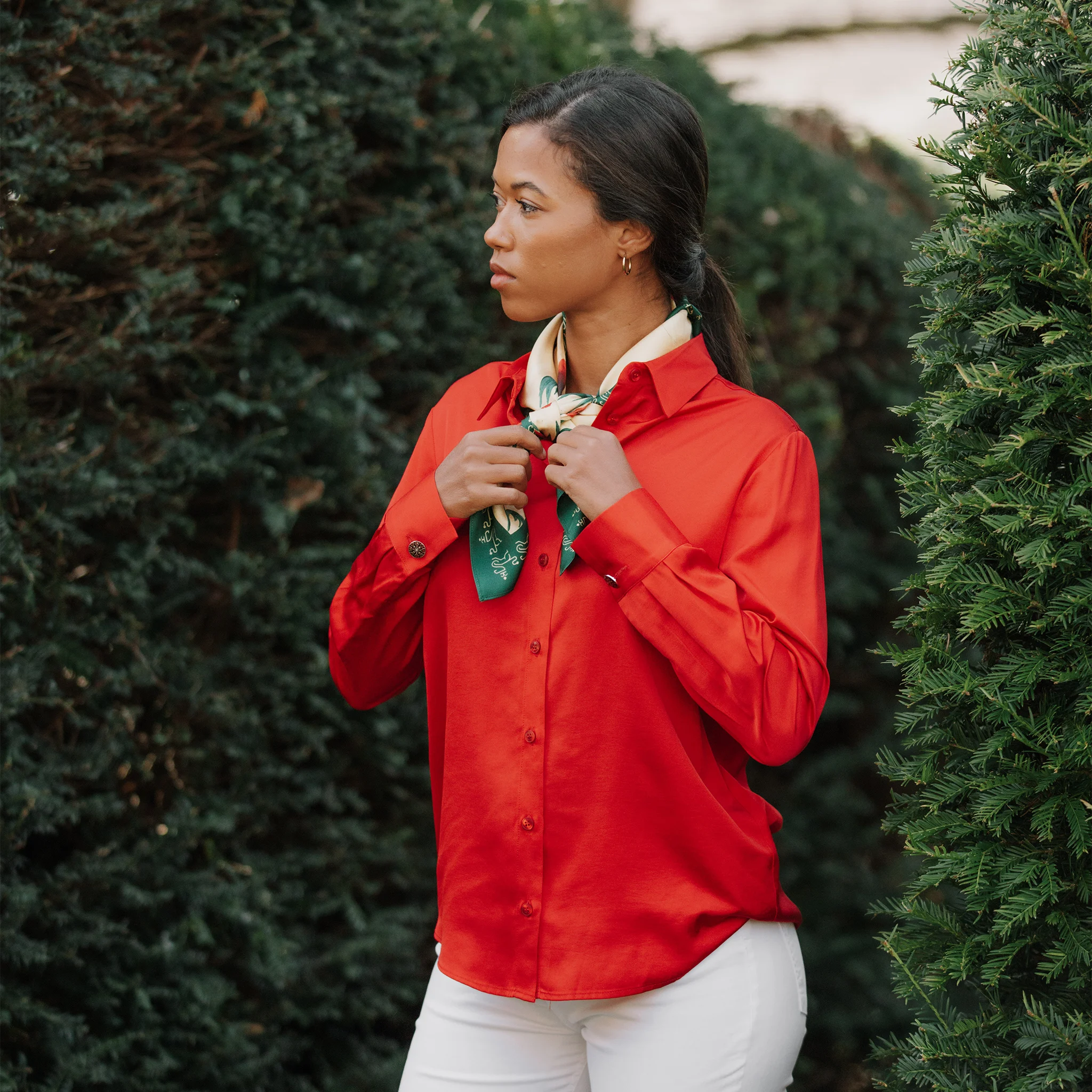Selsey Red Blouse - Welligogs