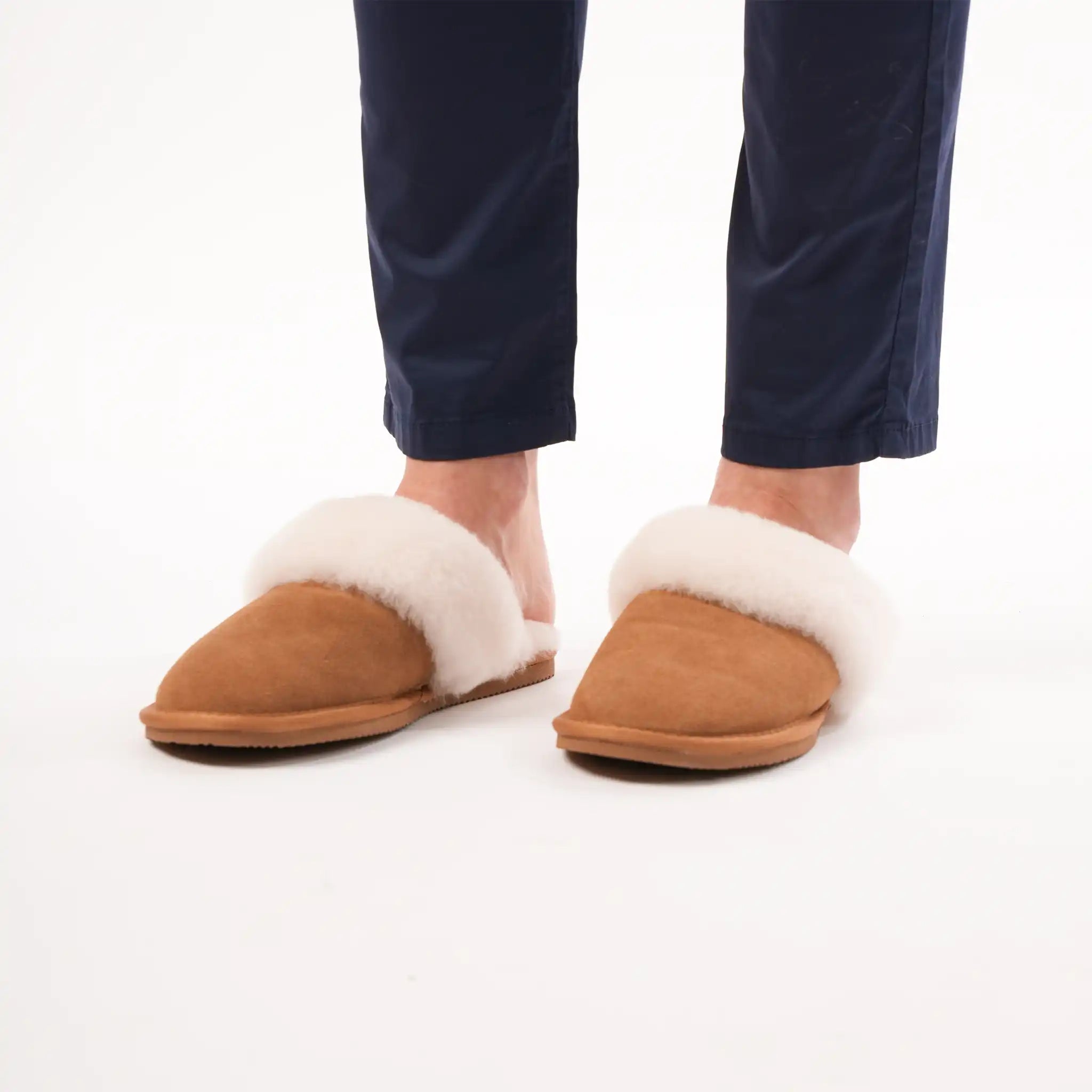 Sheepskin Chestnut Slippers