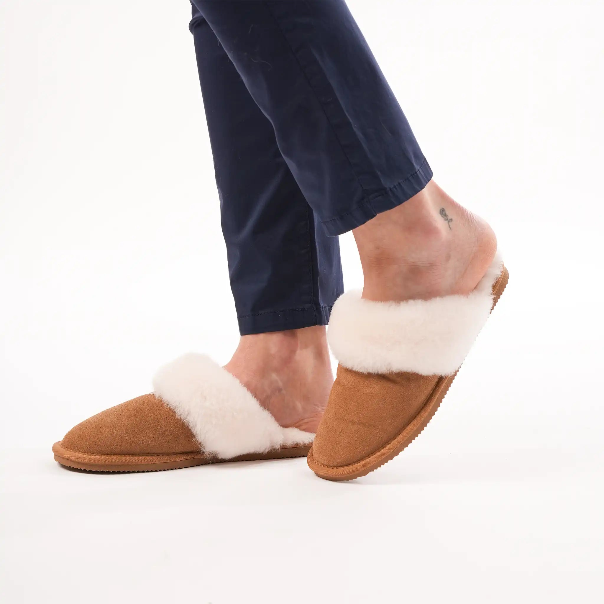 Sheepskin Chestnut Slippers